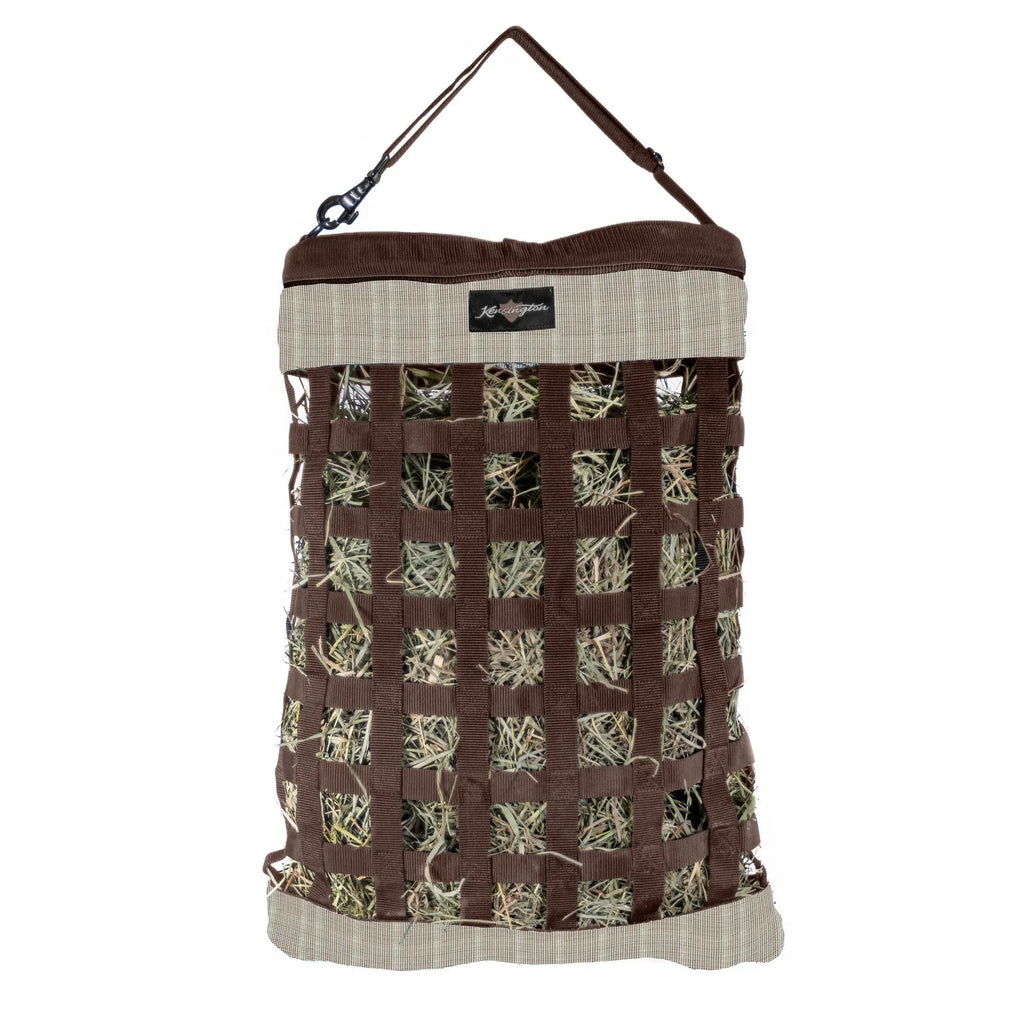 Slow Feed Hay Bag with Easy Load Rim - 1 Flake Capacity
