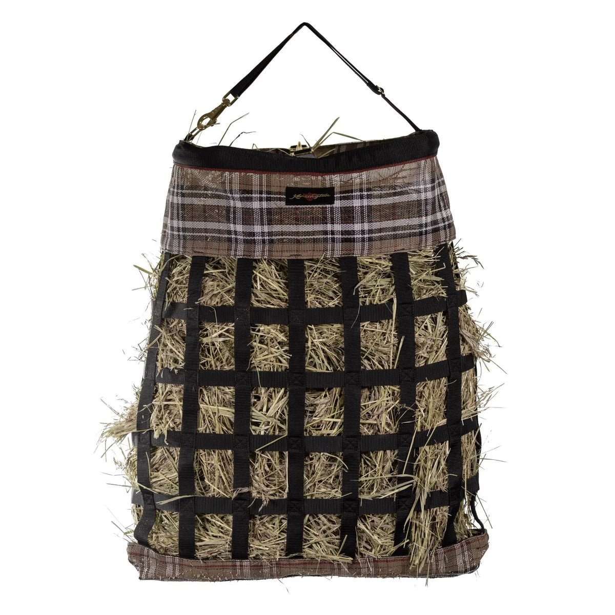 Slow Feed Hay Bag with Easy Load Rim - 2 Flake Capacity