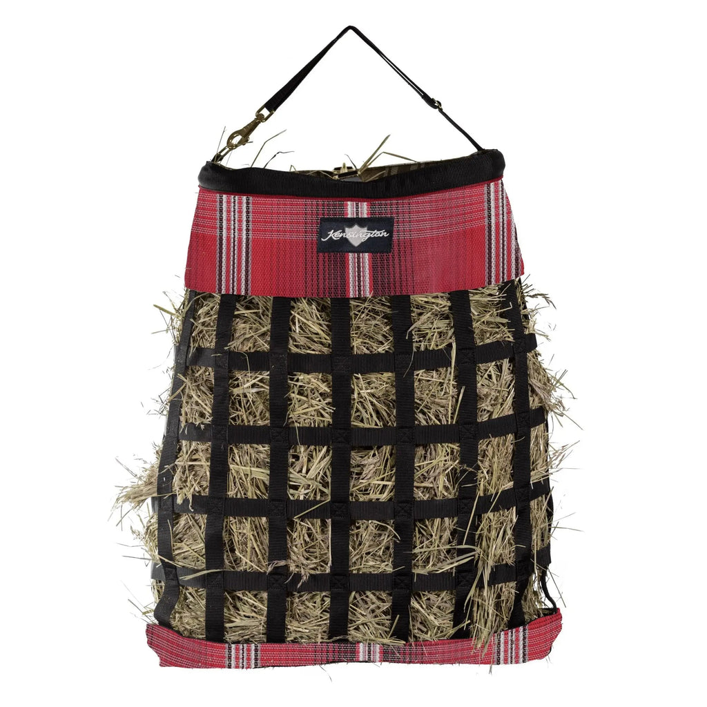 Slow Feed Hay Bag with Easy Load Rim - 2 Flake Capacity
