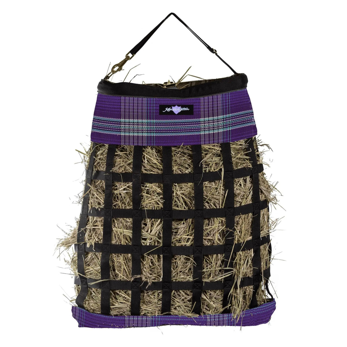 Slow Feed Hay Bag with Easy Load Rim - 2 Flake Capacity