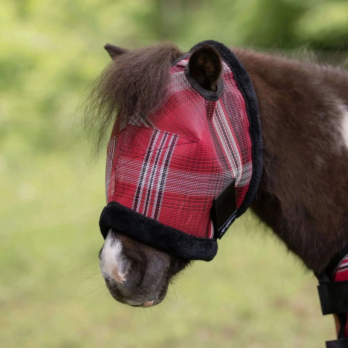 Mini Fly Mask with Fleece Trim - 73% UV Blocking