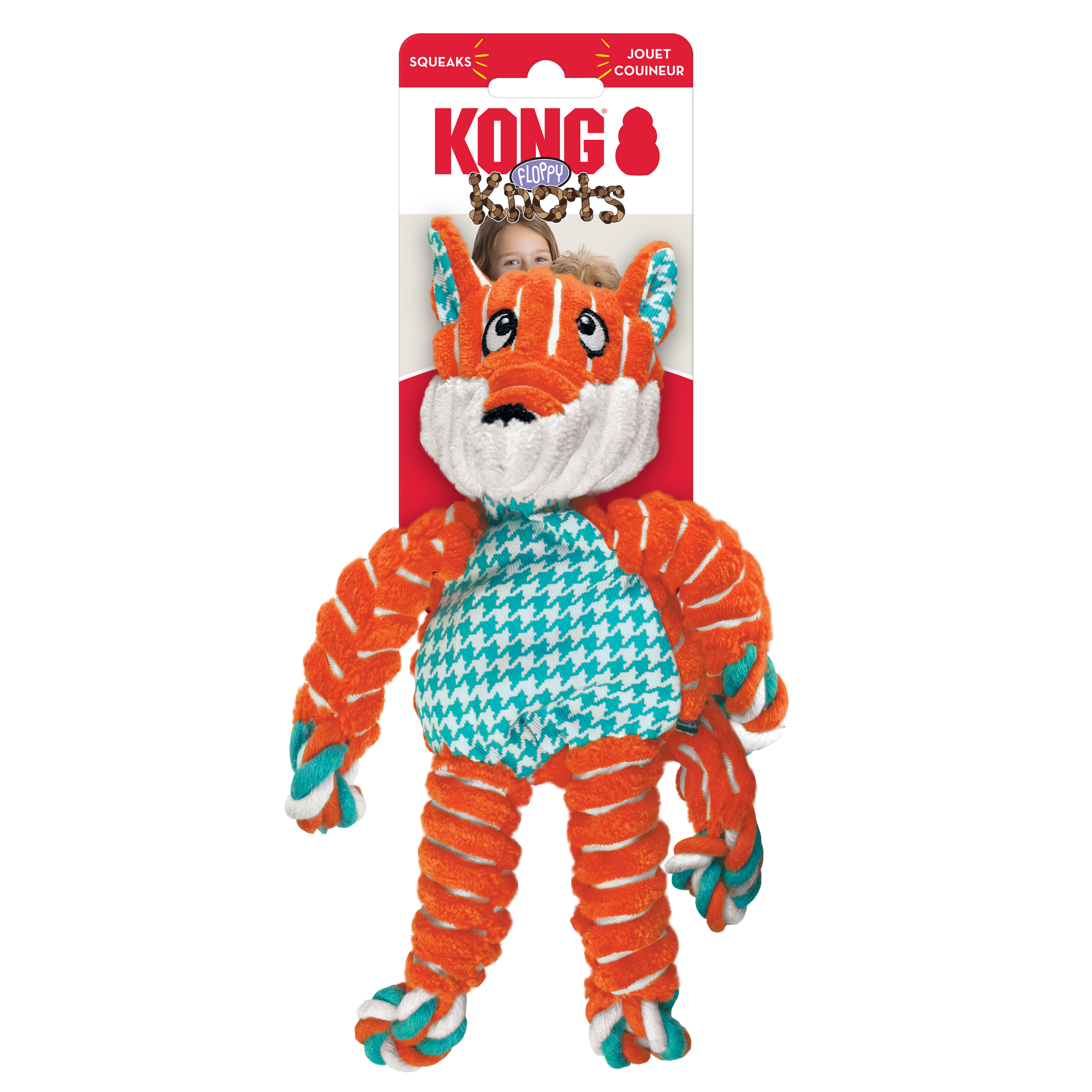 Kong Floppy Knots Fox Small/Medium