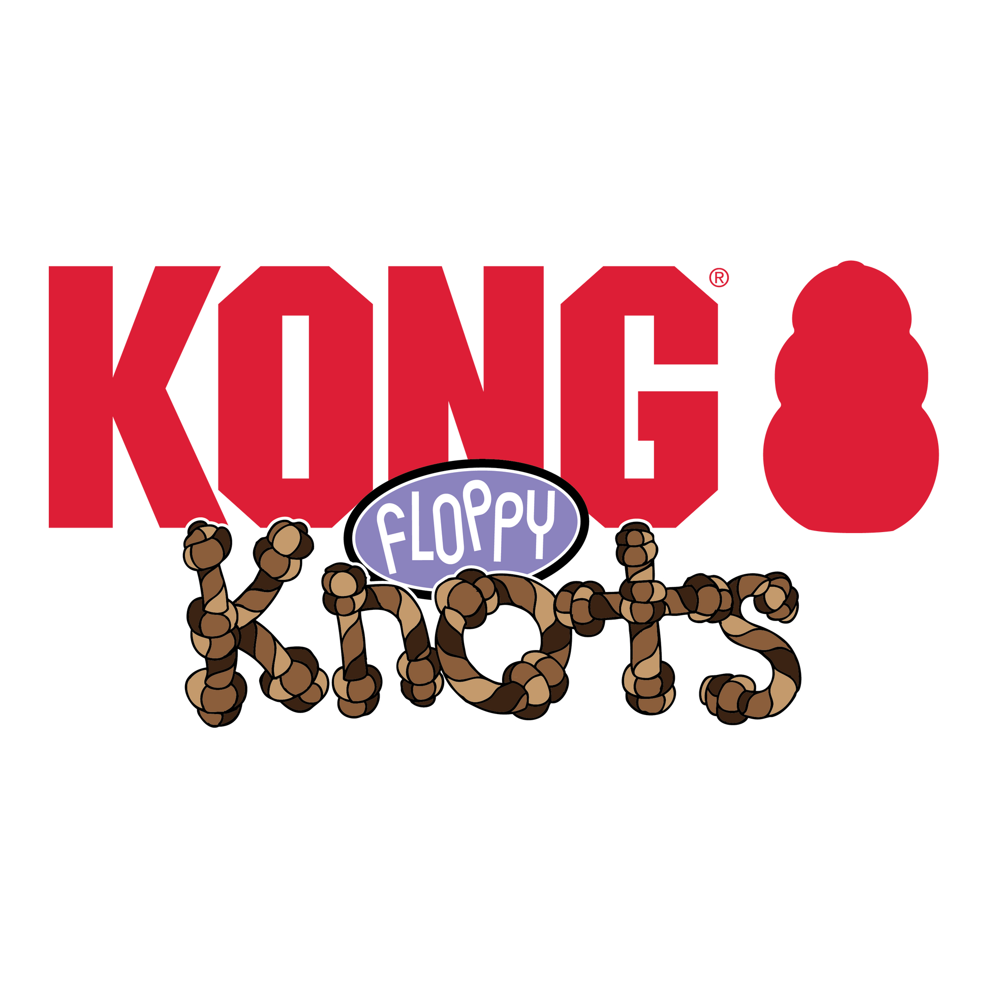 Kong Floppy Knots Fox Small/Medium