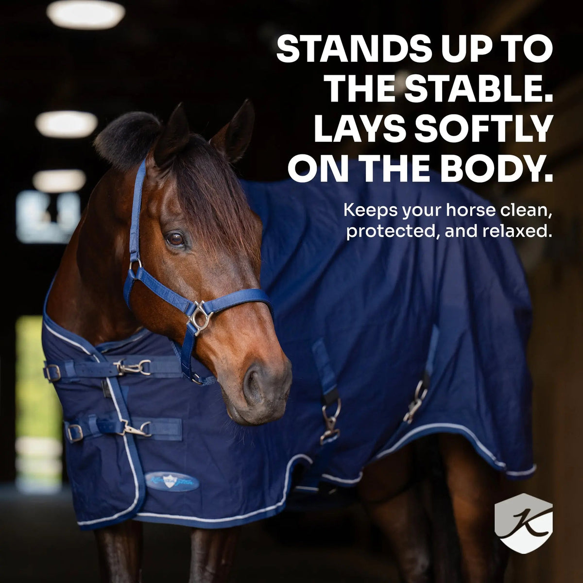Horse Poly Cotton Day Sheet - Breathable Stable Sheet