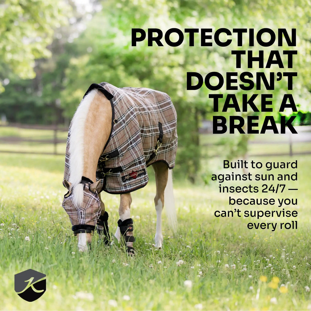 Yellowstone Equine Protective Fly Sheet - 73% UV Blocking + Pest Protection