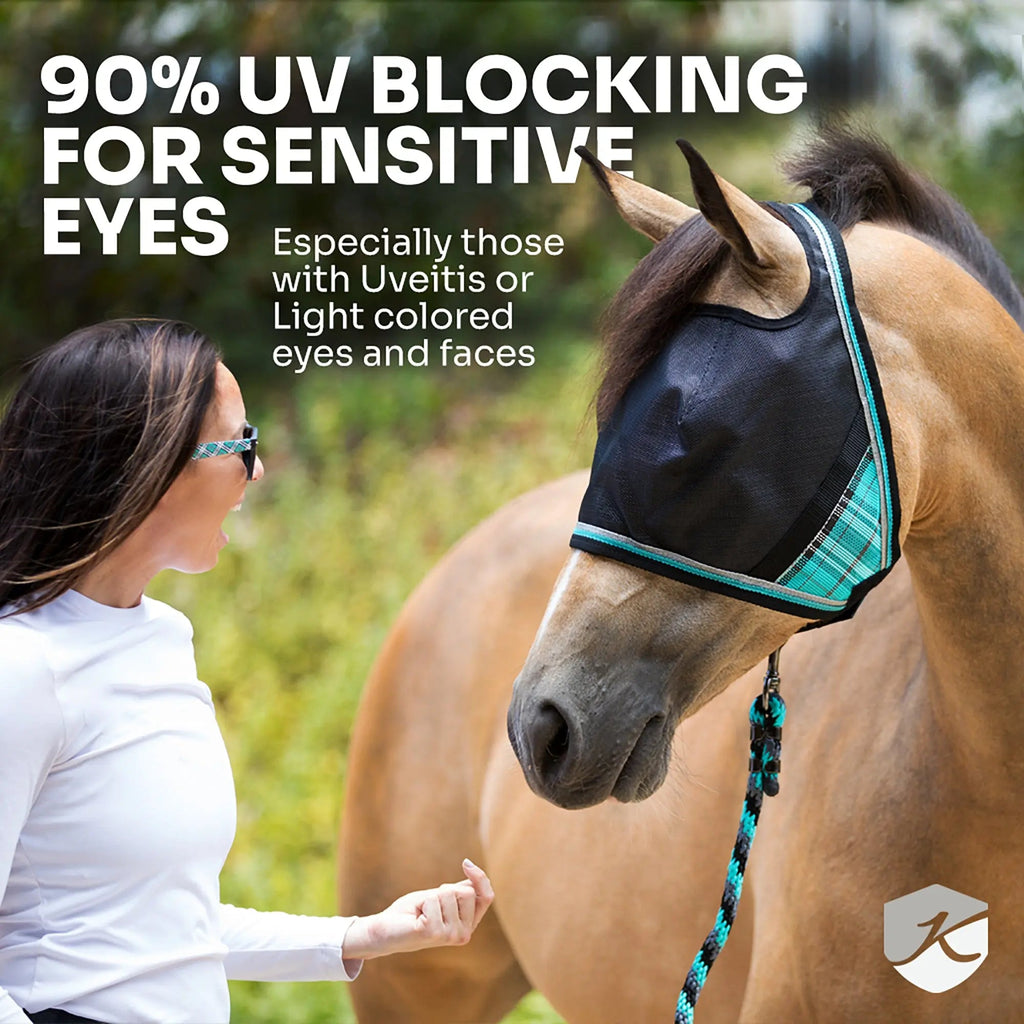 UViator CatchMask Fly Mask with 90% UV Protection