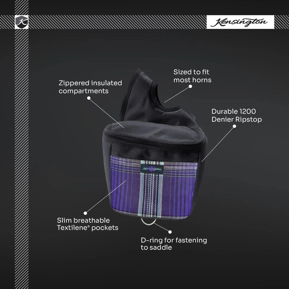 Insulated Western Horn Bag