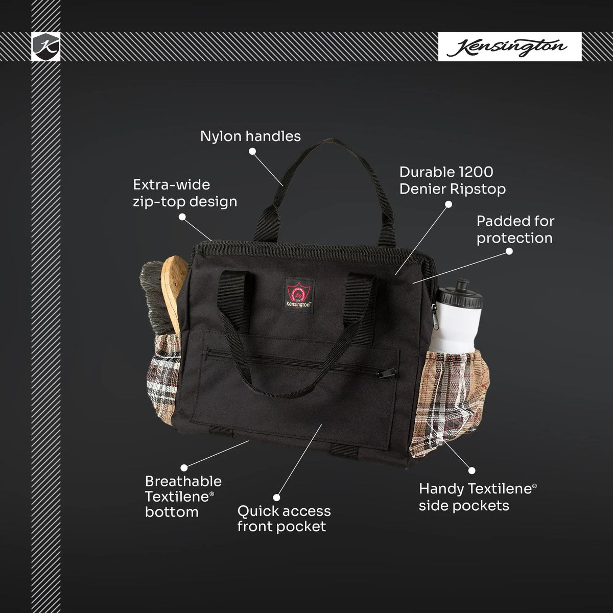 Zipper Show Tote