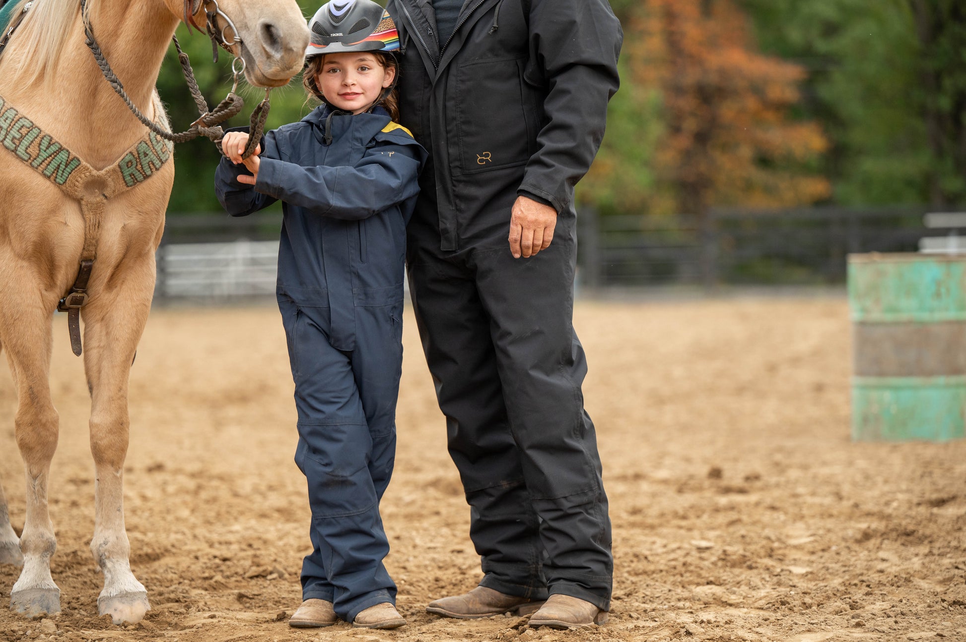 Kid's Winter Insulated Jumpsuit - Blue Nights