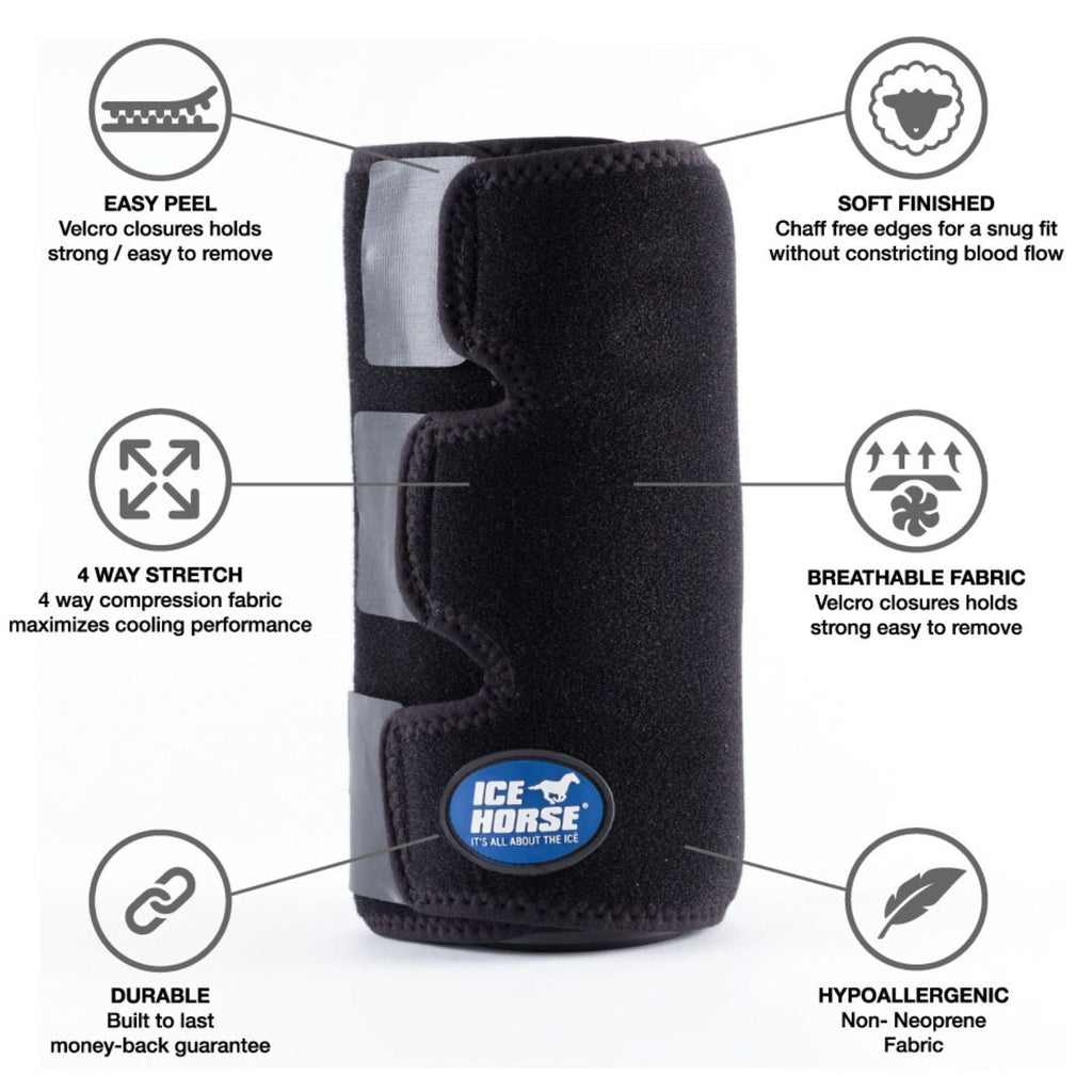 Knee to Ankle Wraps with Suspender Strap