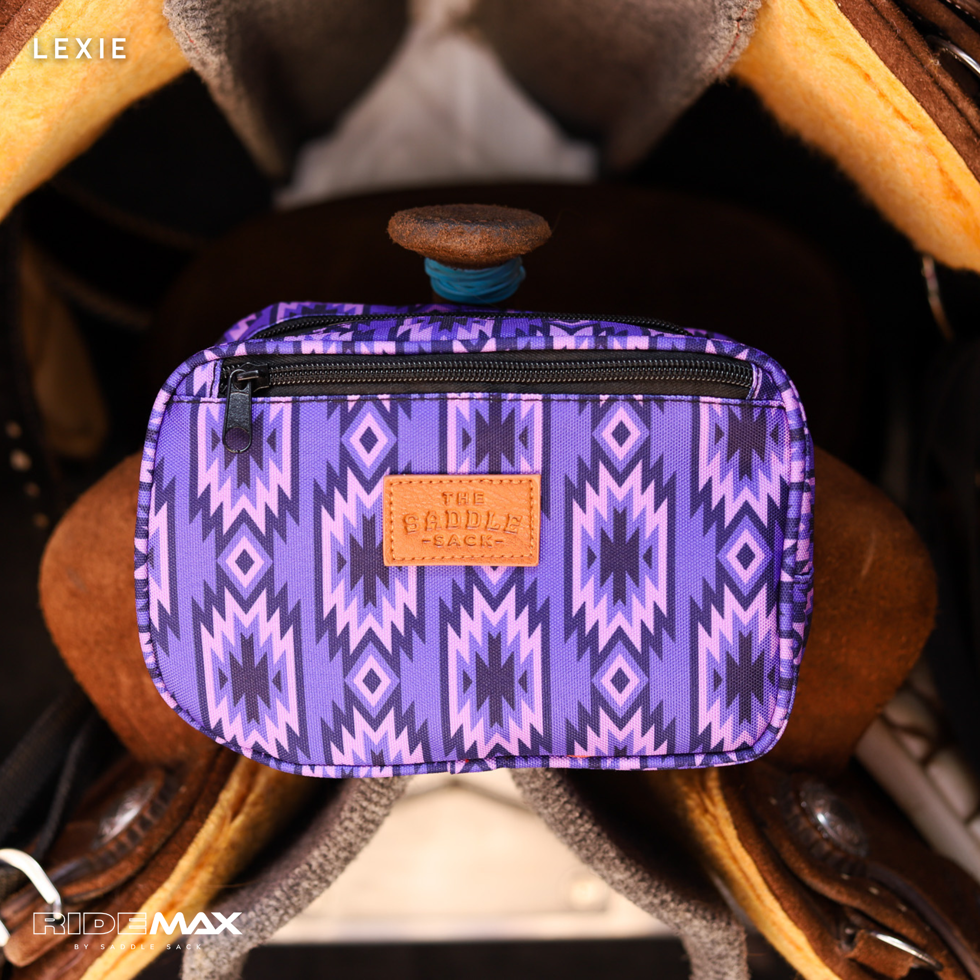 Clip-On Pommel Saddle Bag For Hands-Free Riding Essentials And Quick-Access Accessories