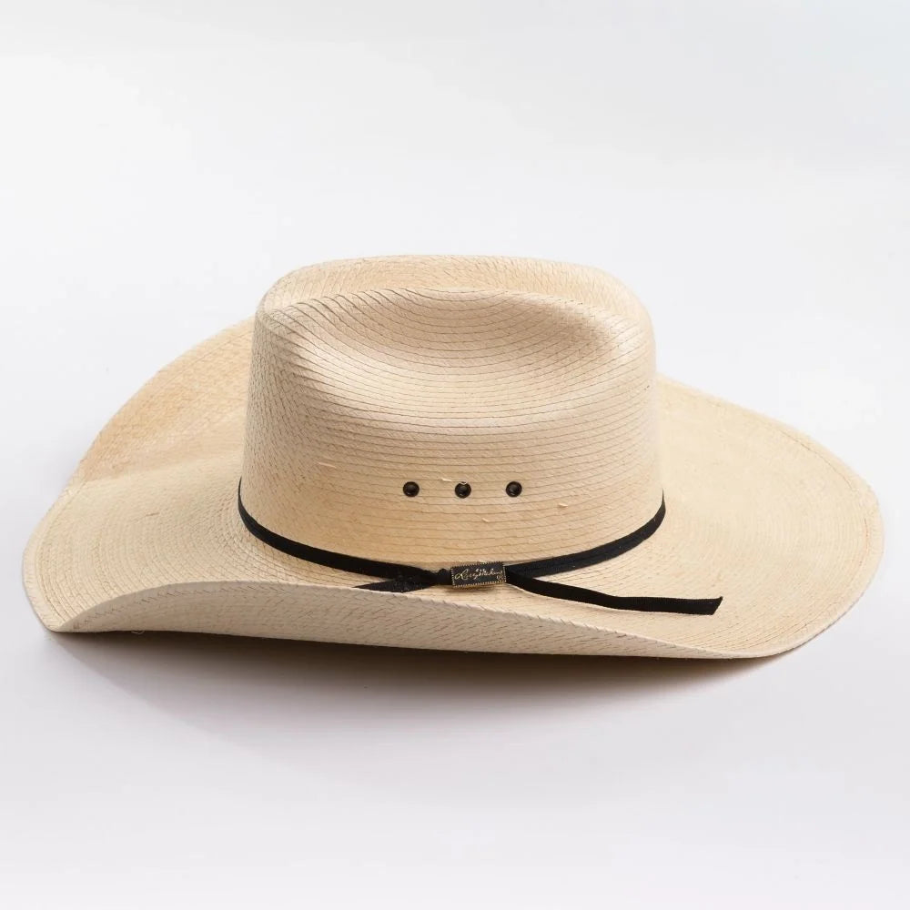 Larry Mahan's Cattleman Cowboy (LMH12836) - Palm Cowboy Hat