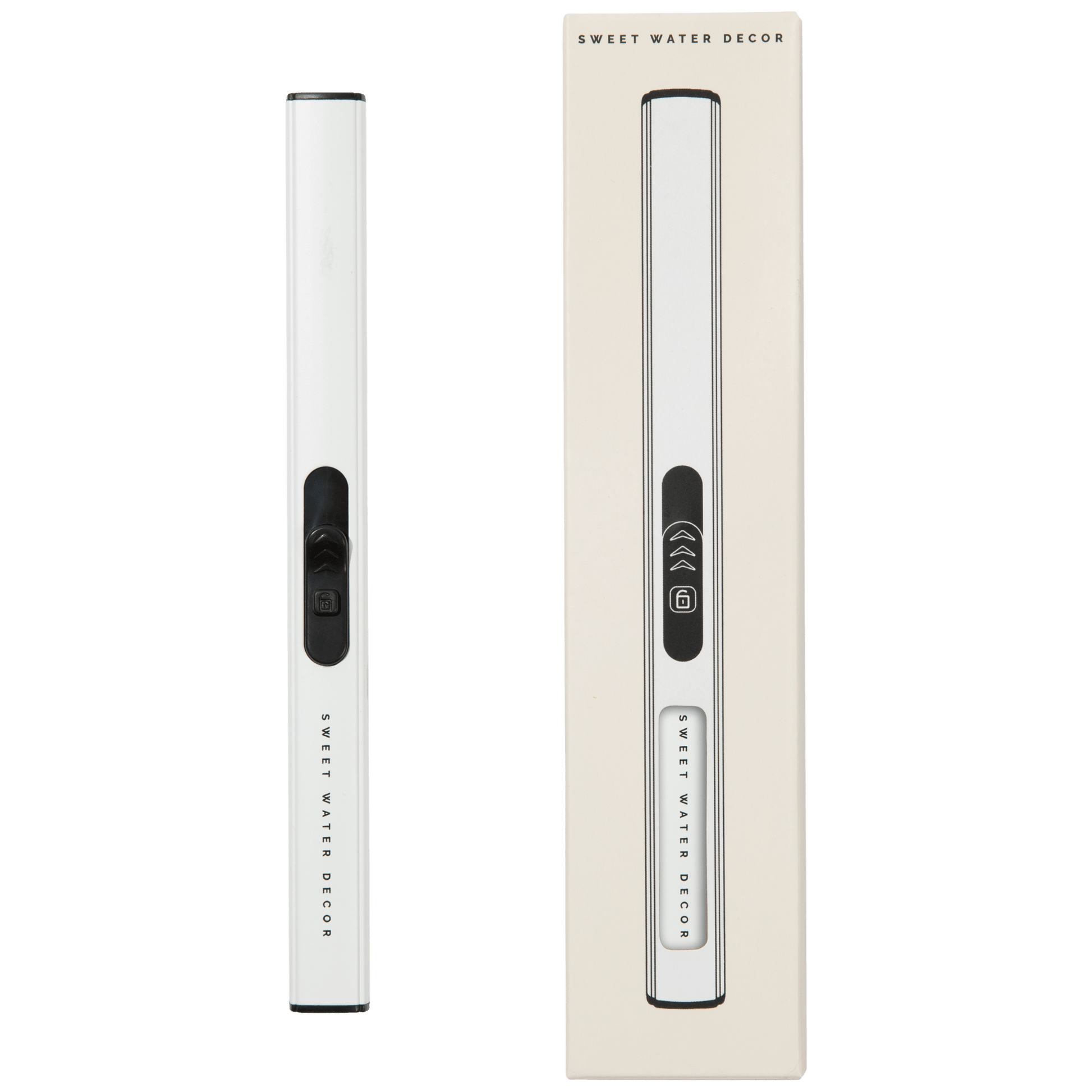 White Electric Lighter