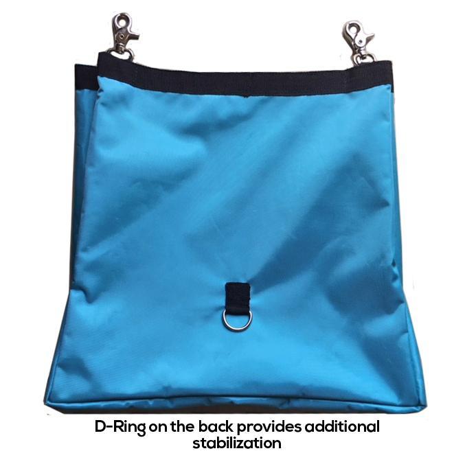 CuteNfuzzy 3-Opening Hay Bag for Rabbits, Guinea Pigs & Chinchillas – Large 15" x 15" x 5"