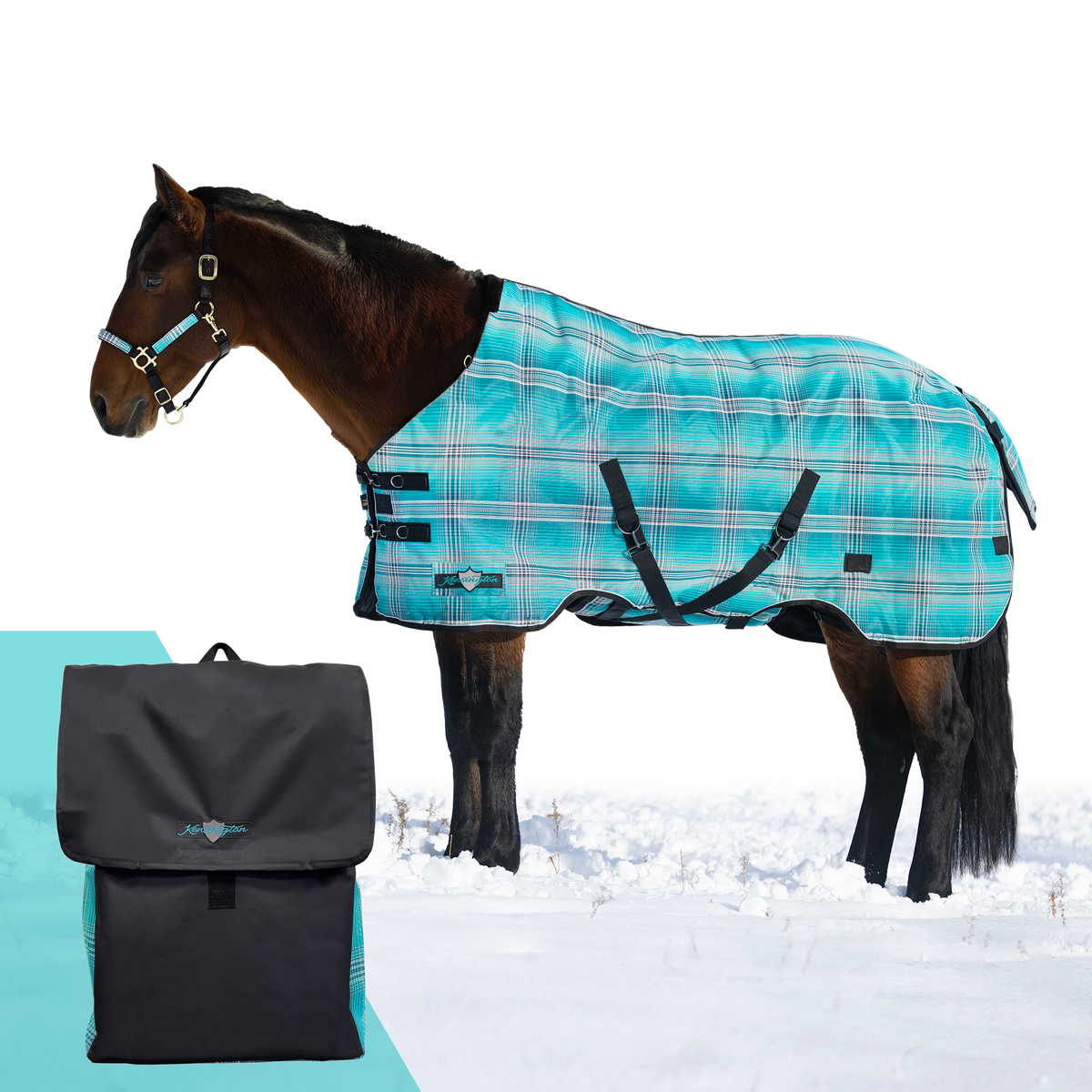 SuperMesh® Winter Turnout Blanket & Blanket Storage Bag