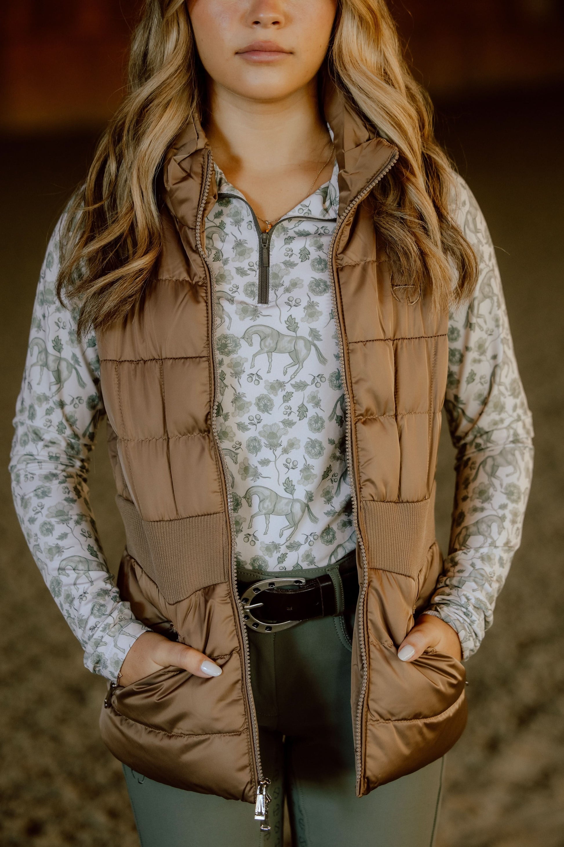 Maeve Quilted Puffer Vest