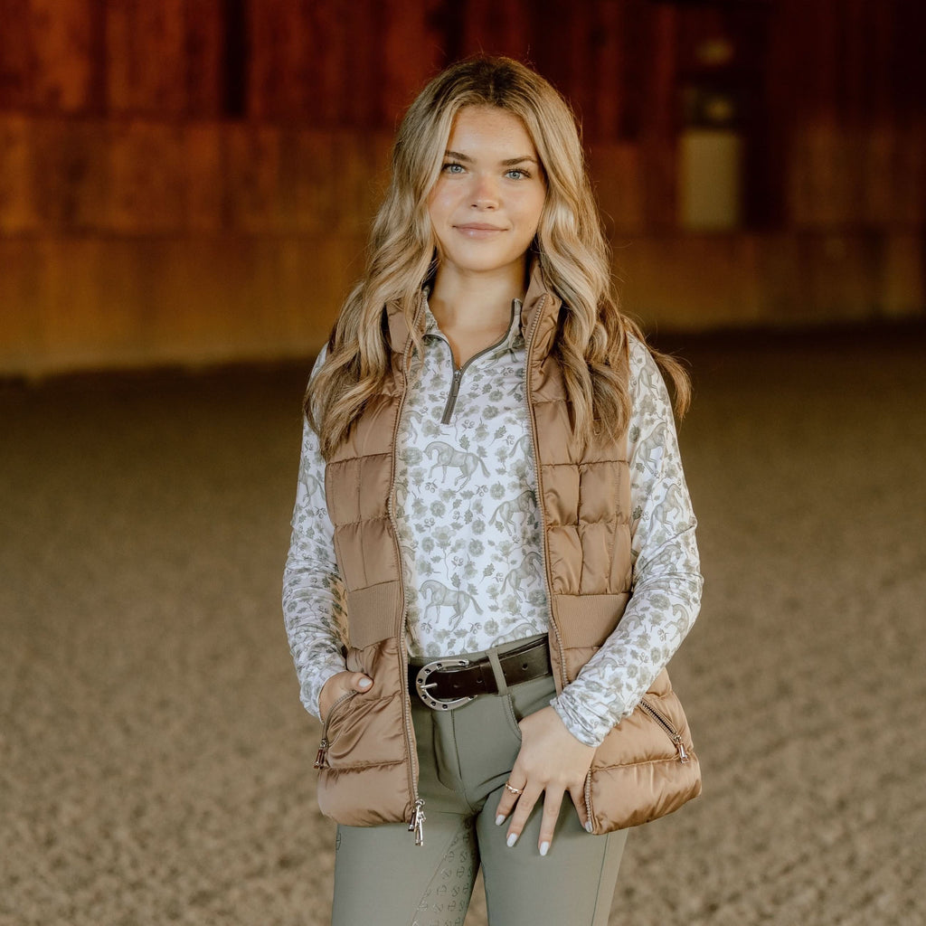 Maeve Quilted Puffer Vest