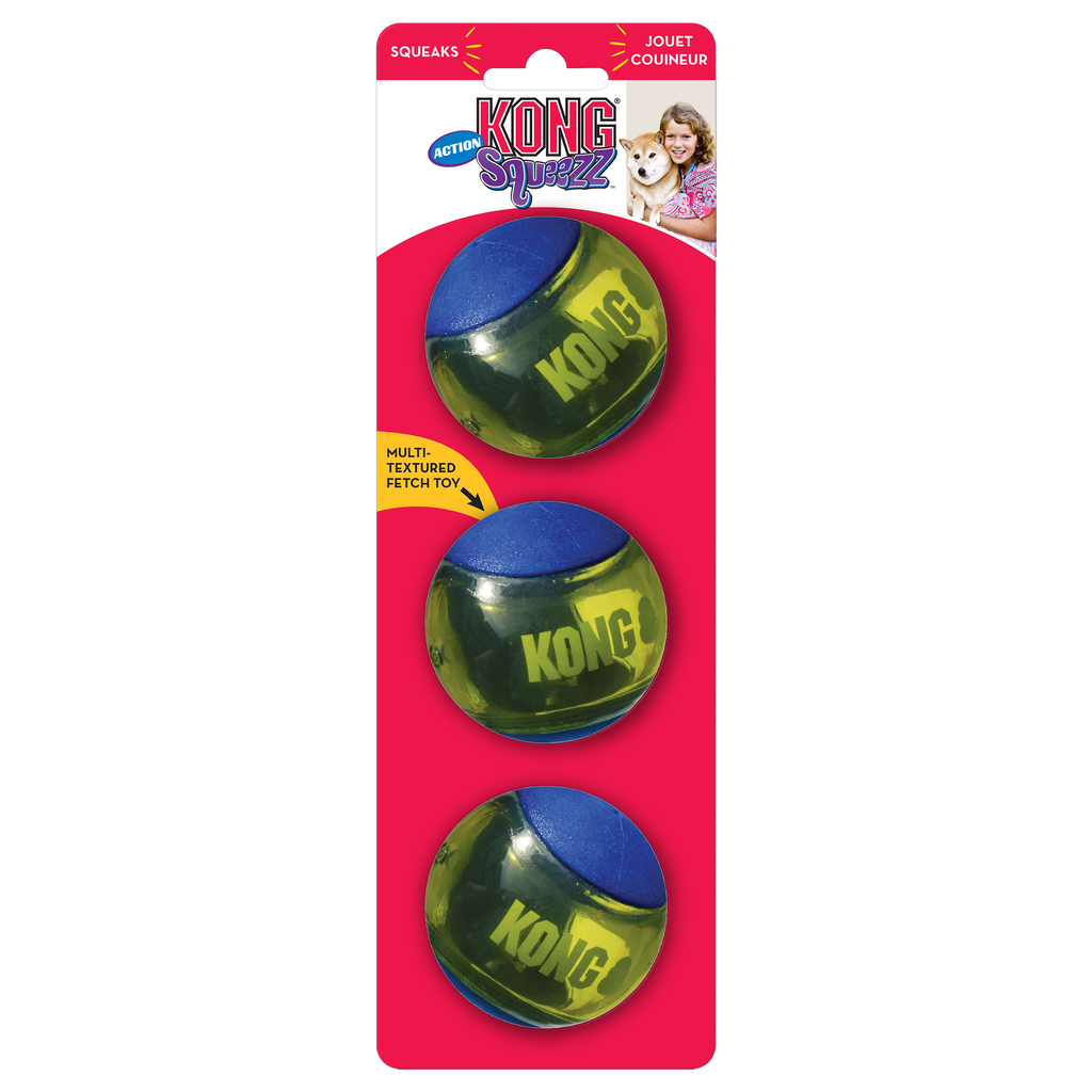 Kong Squeezz Action Ball Medium