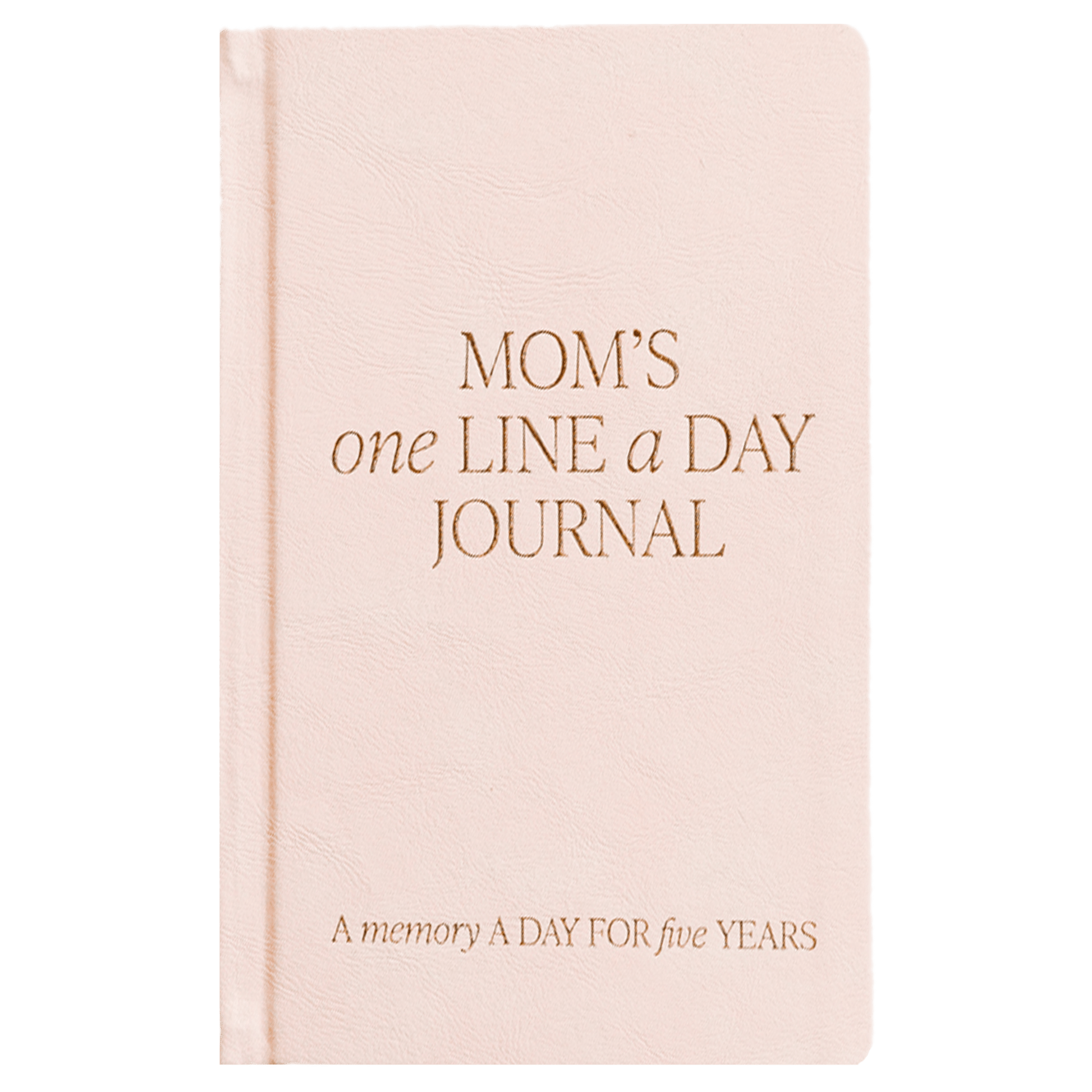 Mom's One Line A Day Leather Journal