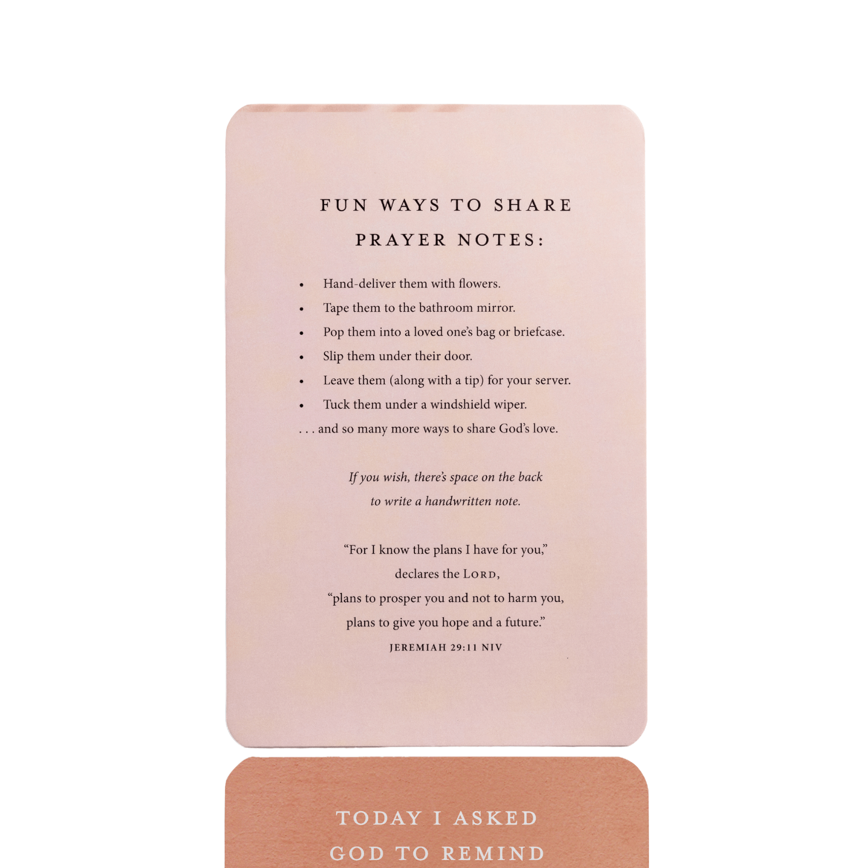 Prayers To Share - 100 Pass-Along Notes for Hardworking Women