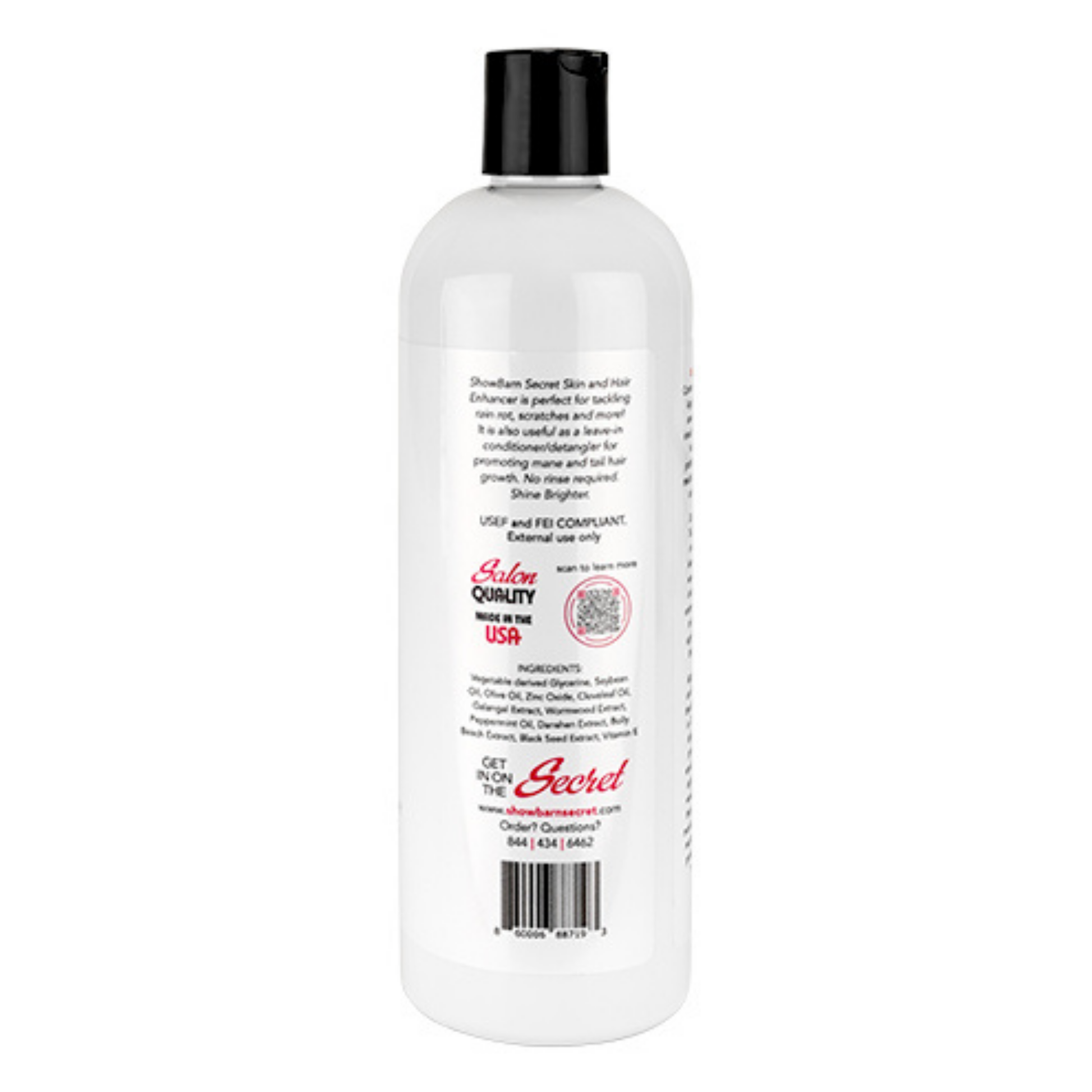 ShowBarn Secret® Skin & Hair Enhancer 16oz | Leave-In Grooming Care