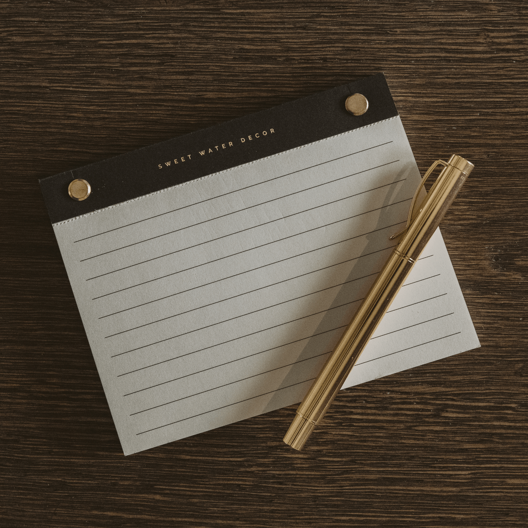 Gold Metal Pen Set