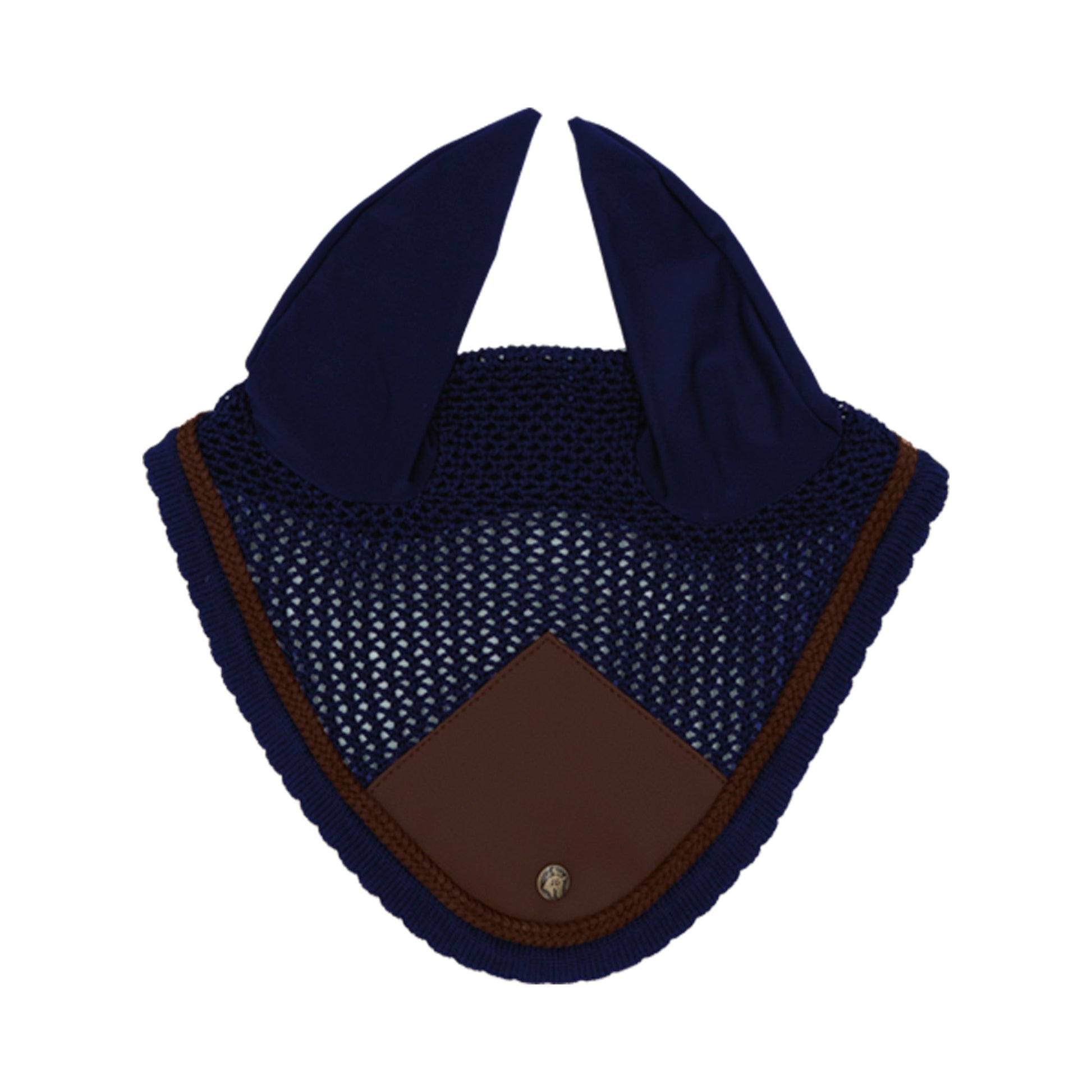 Ear Net, Navy & Hickory