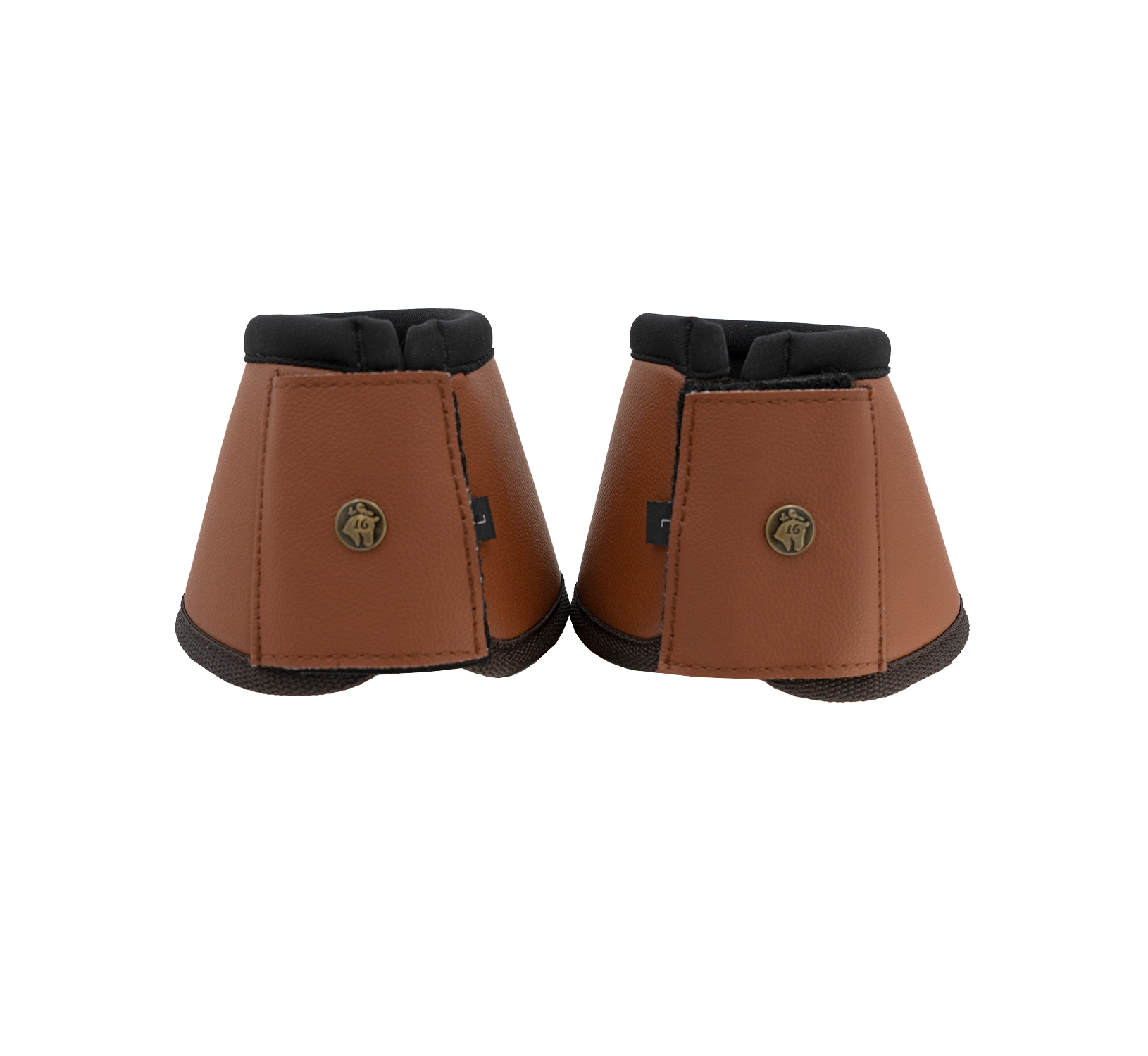 Neoprene Bell Boots, Cognac