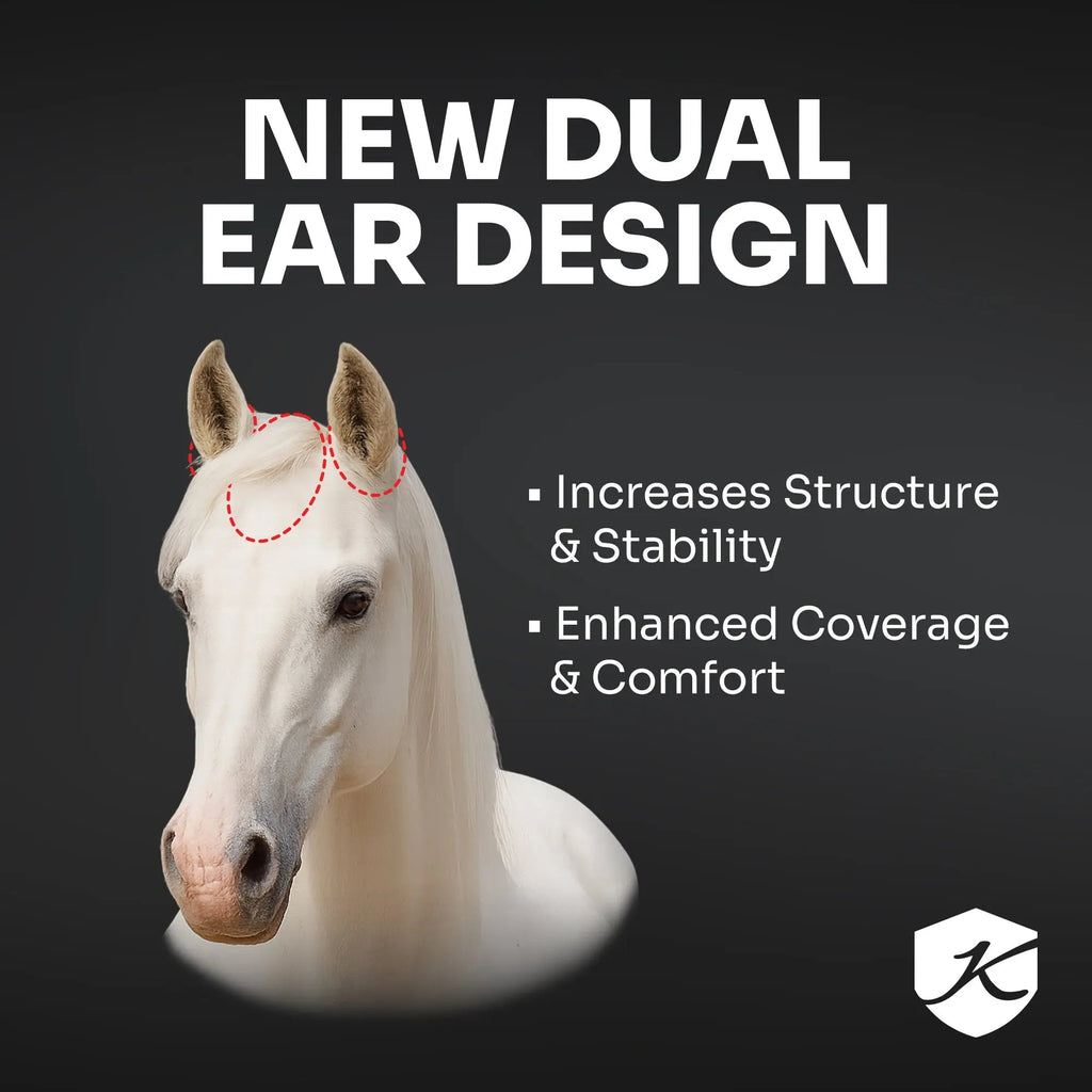 Fly Mask with Fleece Trim & 73% UV Protection