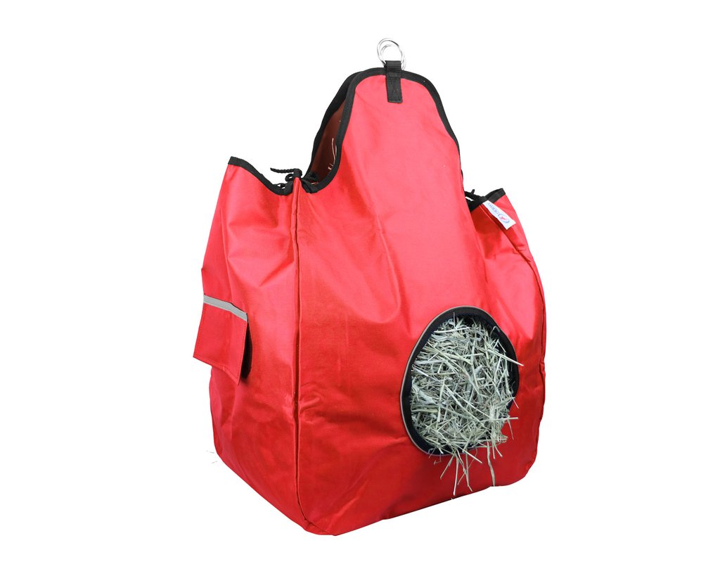Patented Ventilated Horse Hay Bag – Heavy Duty 1200D Slow Feed Design, Holds 2-3 Flakes, 6-Month Warranty