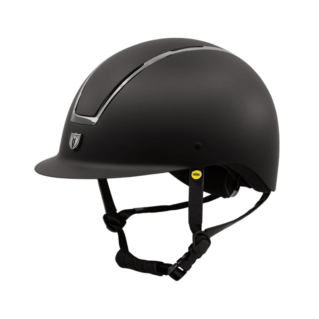 Tipperary Windsor Mips® Helmet-Sh Matte Black | Top Matte Black | Tr Black Chrome | Br Trad | Mips