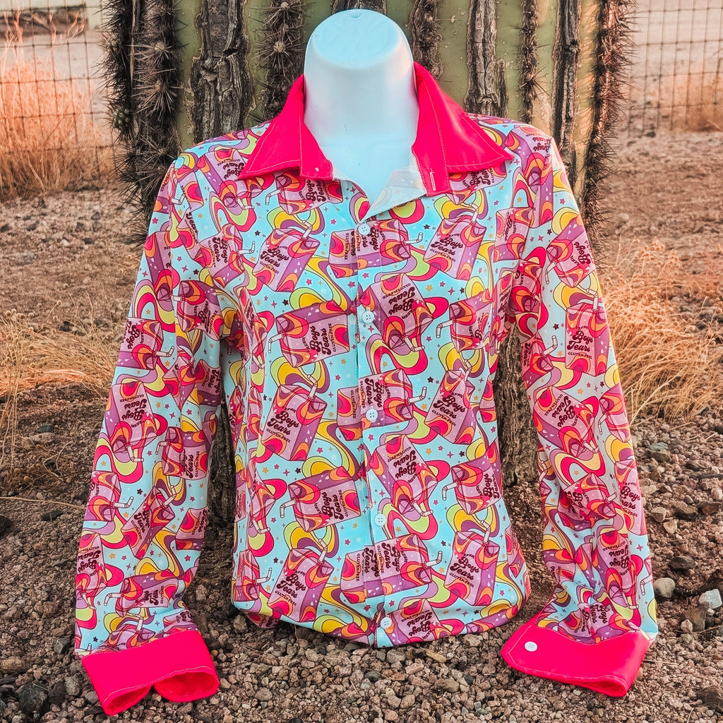 *LAST CHANCE* Watch Em Cry Button Down