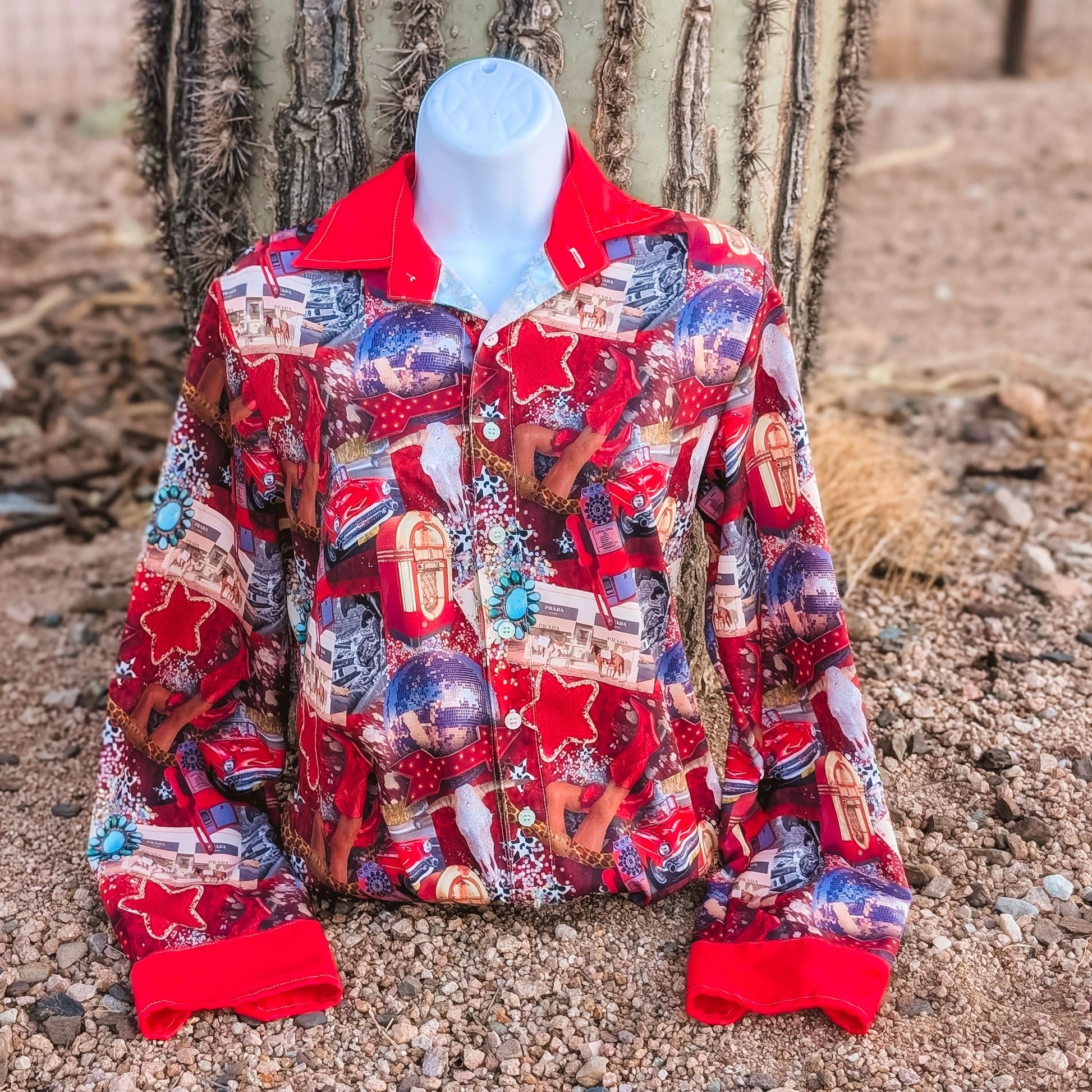 *LAST CHANCE* Jackpot Junkie Button Down