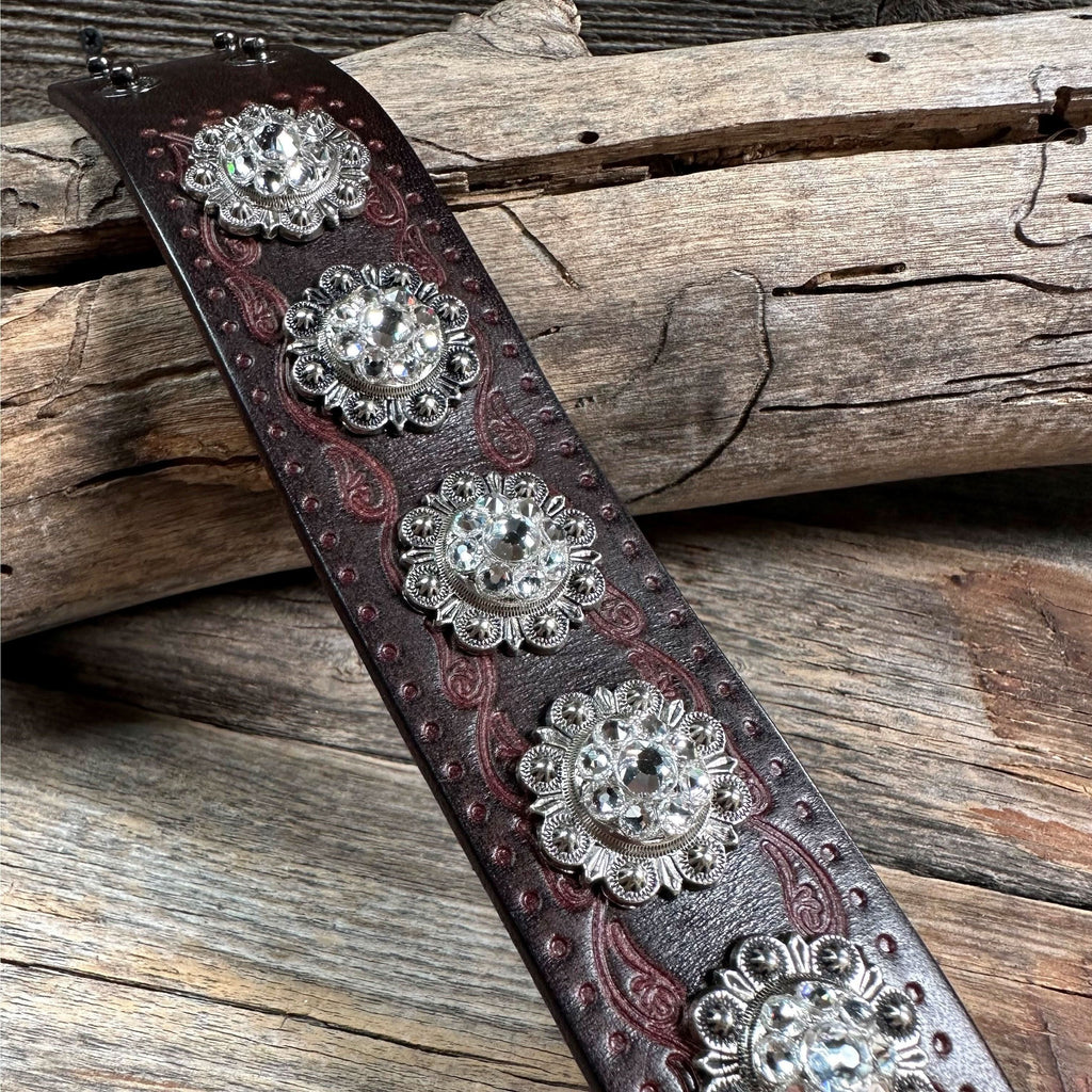 Clear Leather Bracelet LB105