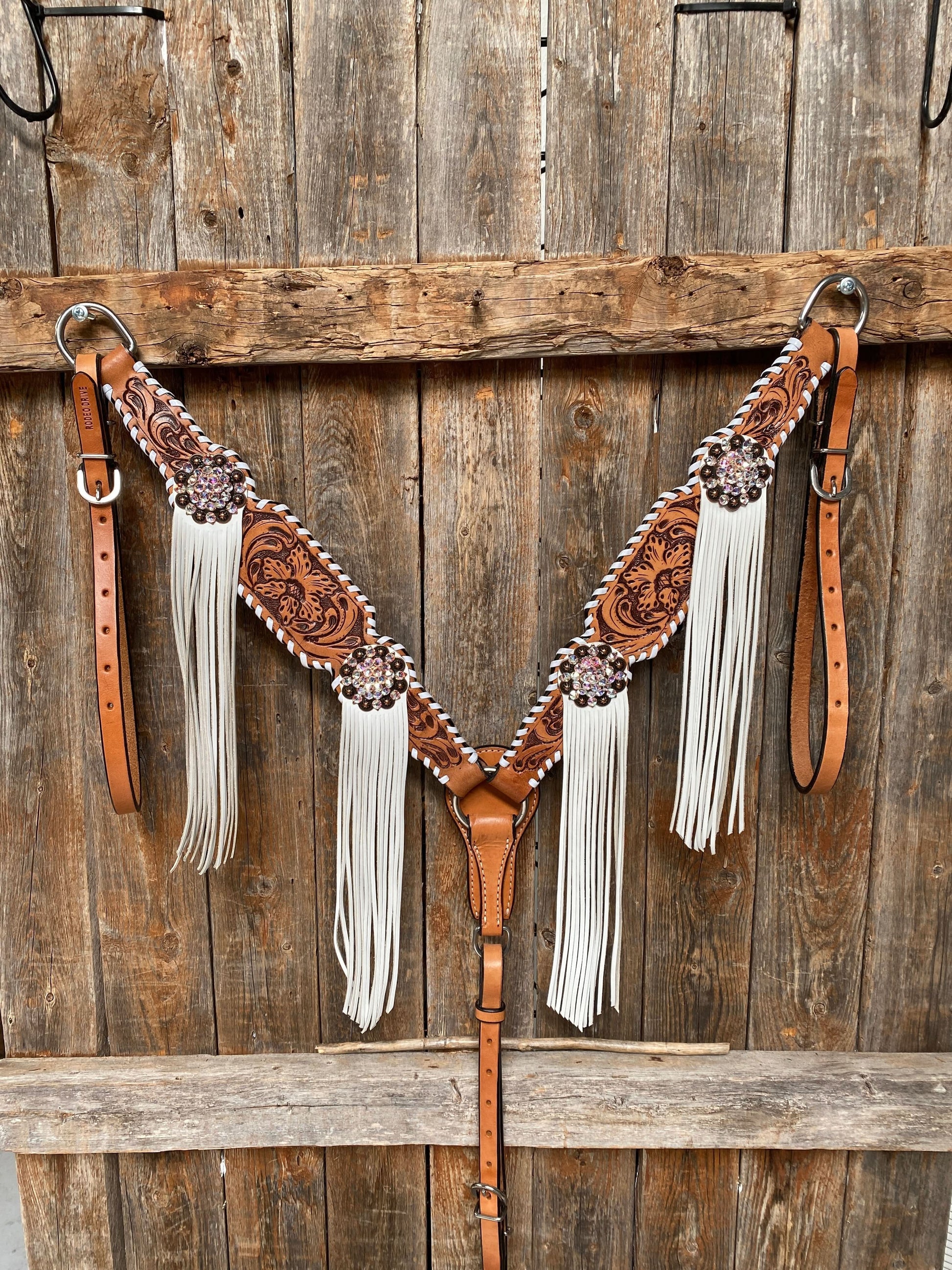 Whipstitch AB Browband/One Ear Tack Set with Wither Strap  #BBBC458