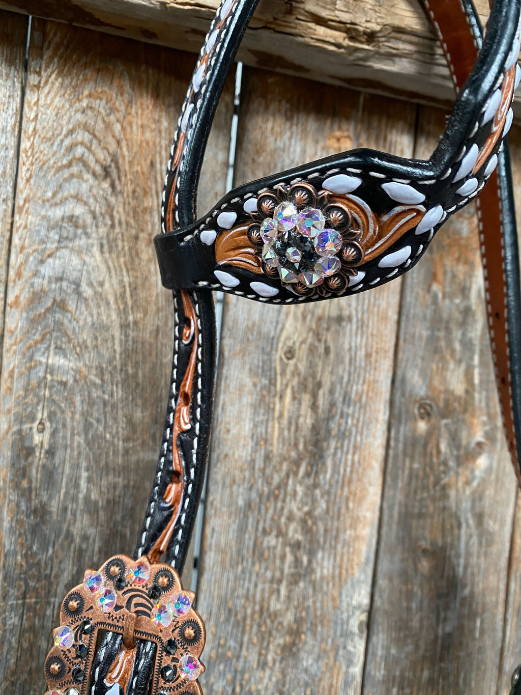 Browband/One Ear & Breastcollar Set #BBBC413
