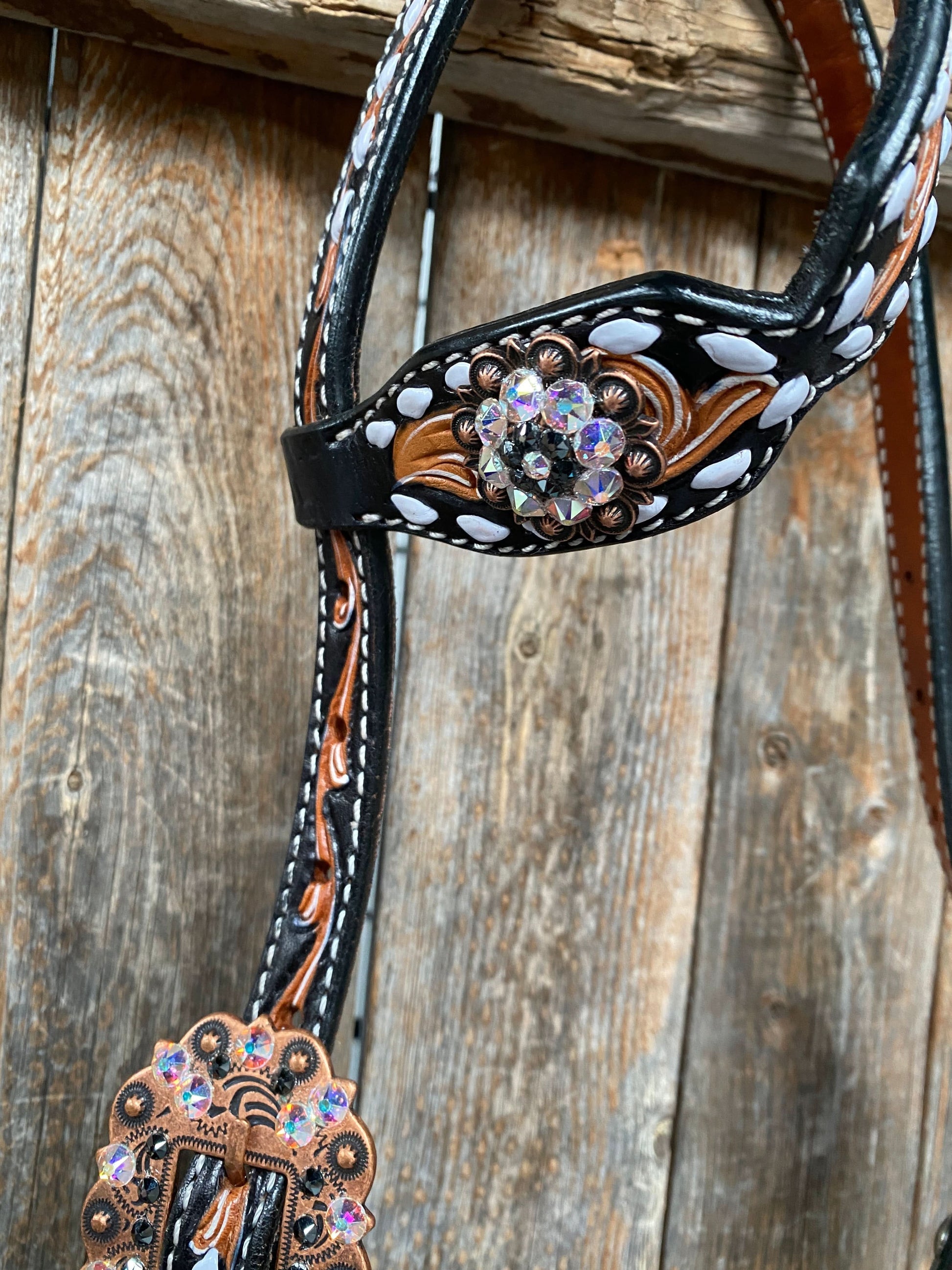 Browband/One Ear & Breastcollar Set #BBBC413