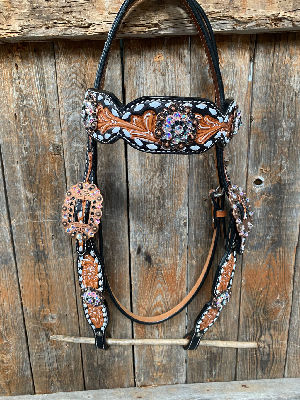 Browband/One Ear & Breastcollar Set #BBBC413