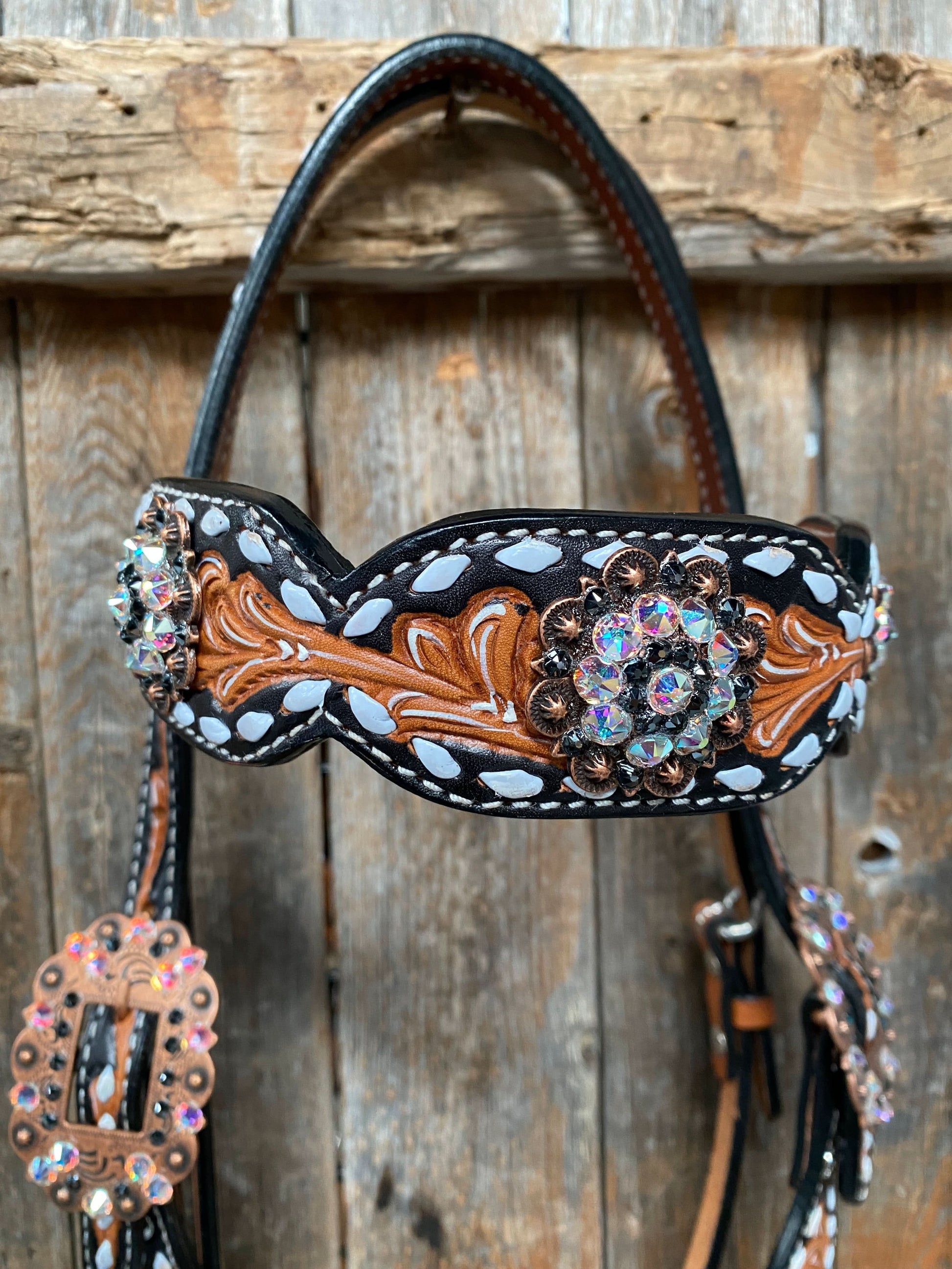 Browband/One Ear & Breastcollar Set #BBBC413