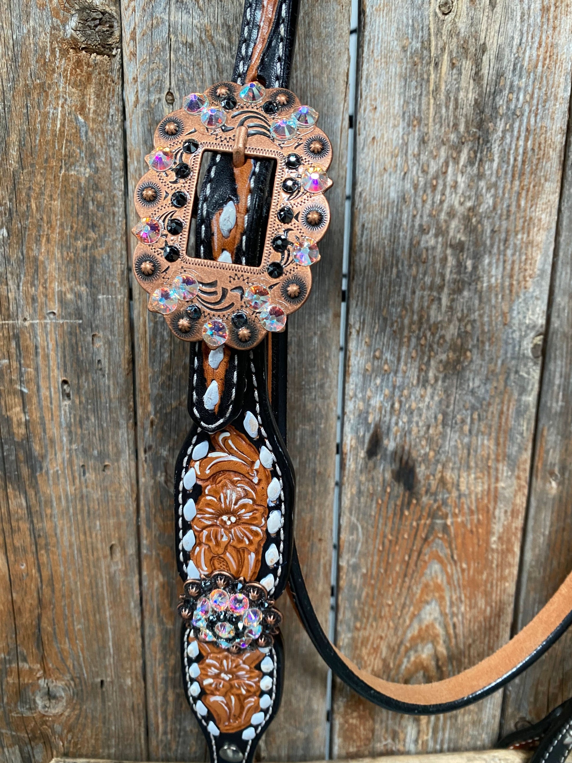 Browband/One Ear & Breastcollar Set #BBBC413