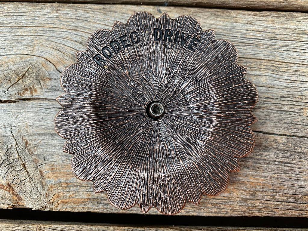 Copper Turquoise Round Concho Berry Jacket #BJW128L