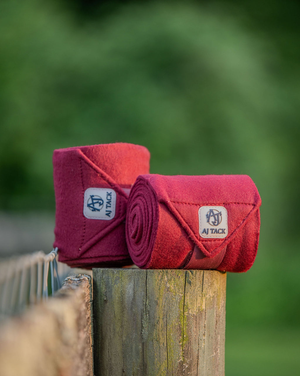 AJ Tack Polo Wraps - 9ft - Pack of 4