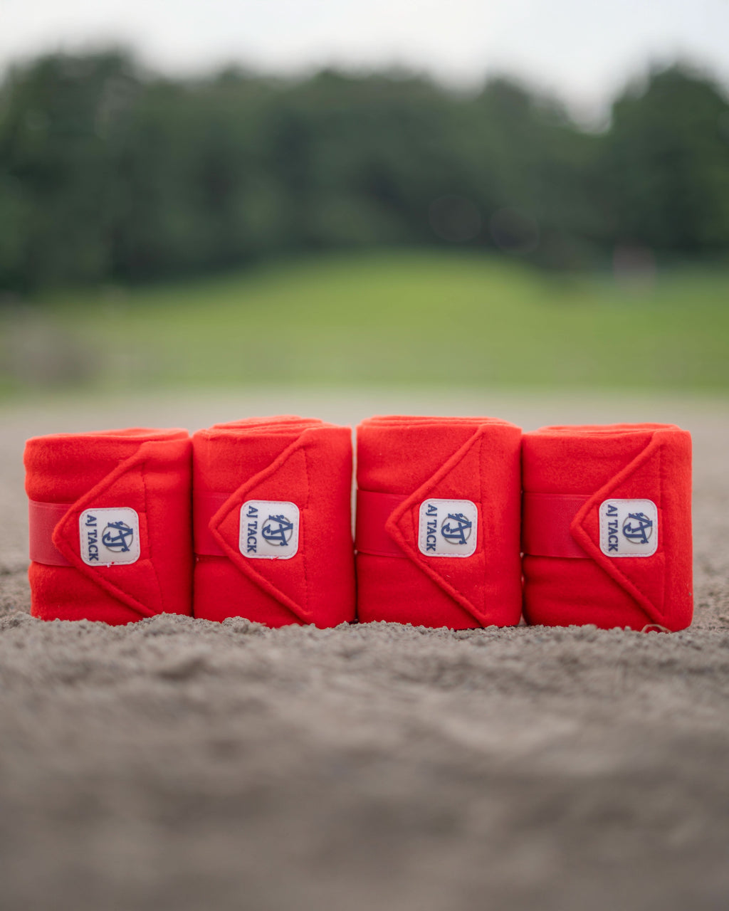 AJ Tack Polo Wraps - 9ft - Pack of 4