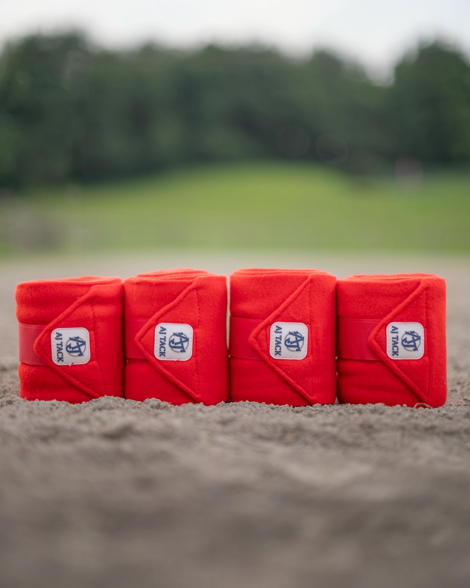 AJ Tack Polo Wraps - 9ft - Pack of 4