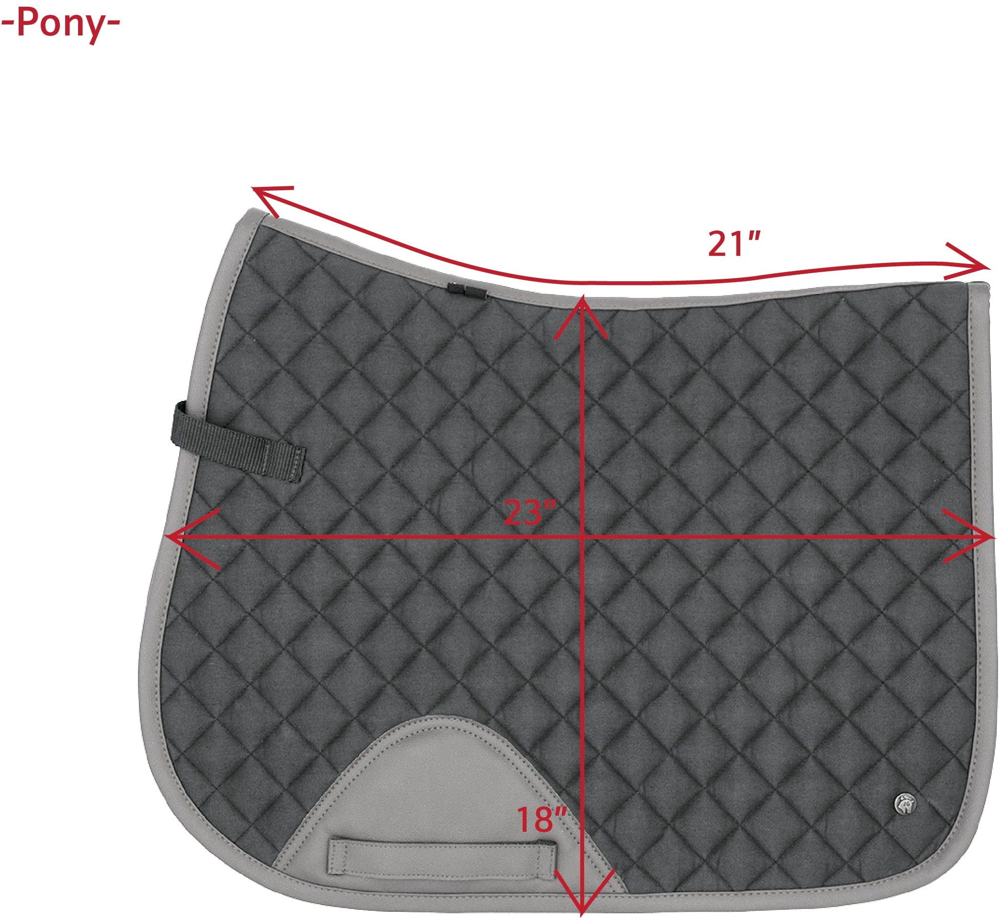 Pony Jumper Pad, Violet Herringbone