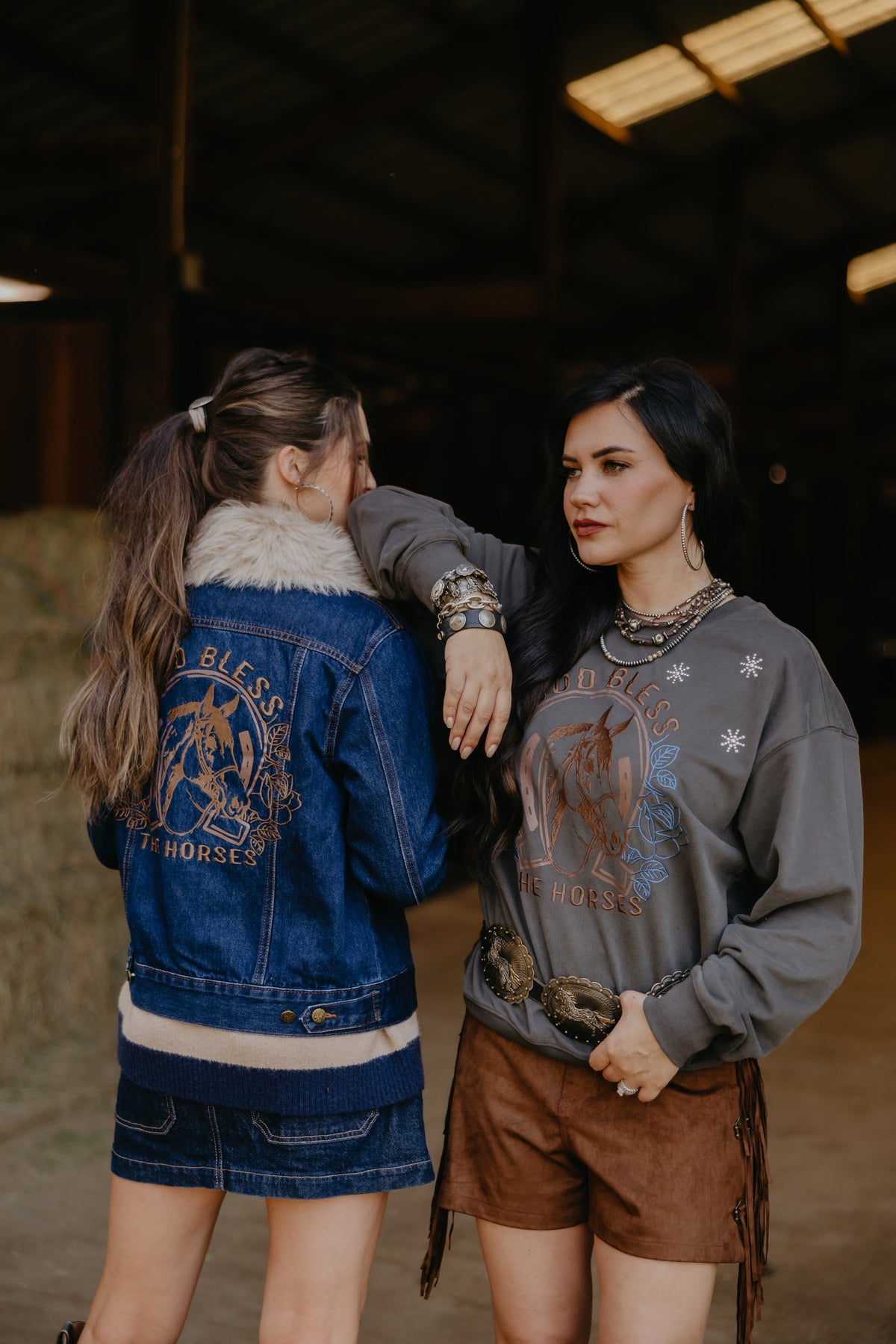 Denim Jacket - God Bless the Horses