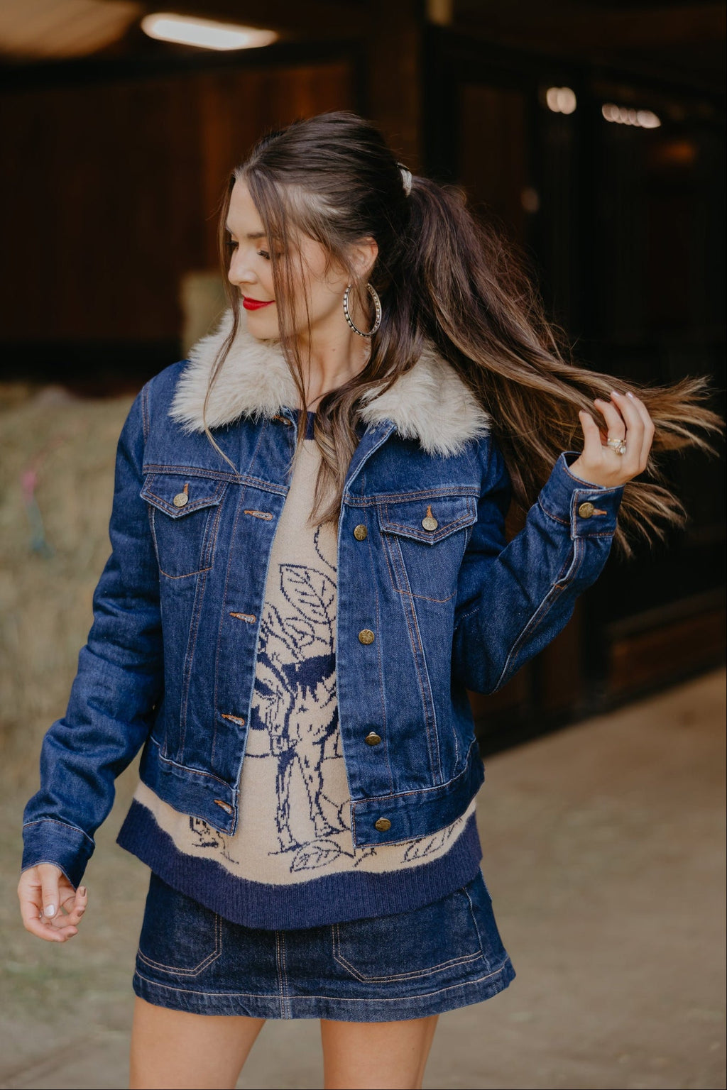 Denim Jacket - God Bless the Horses