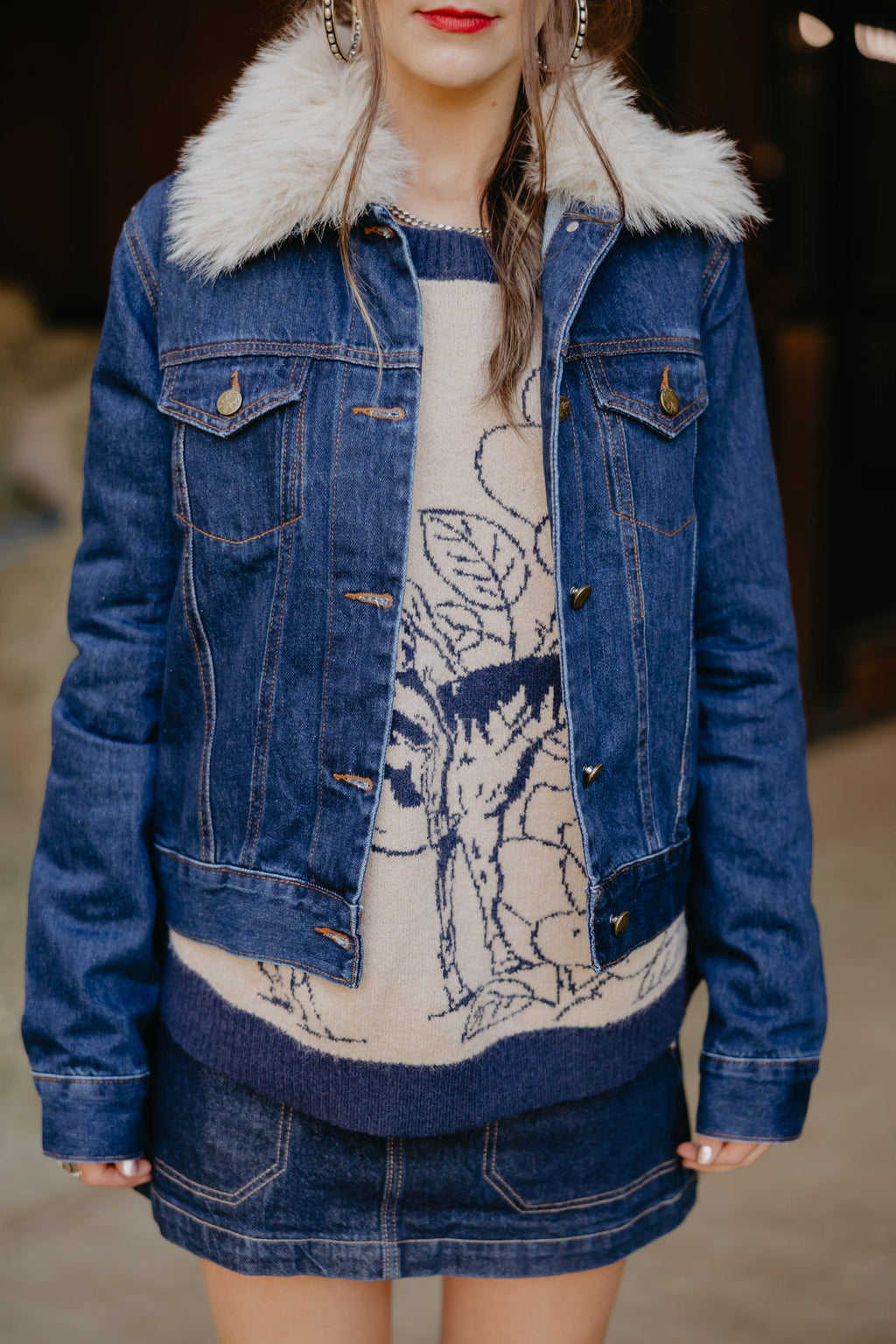 Denim Jacket - God Bless the Horses