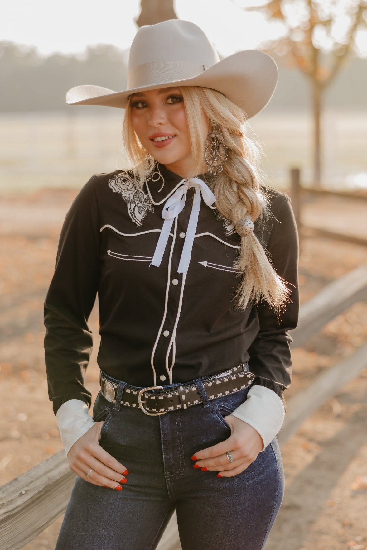 Let's Rodeo Button Up