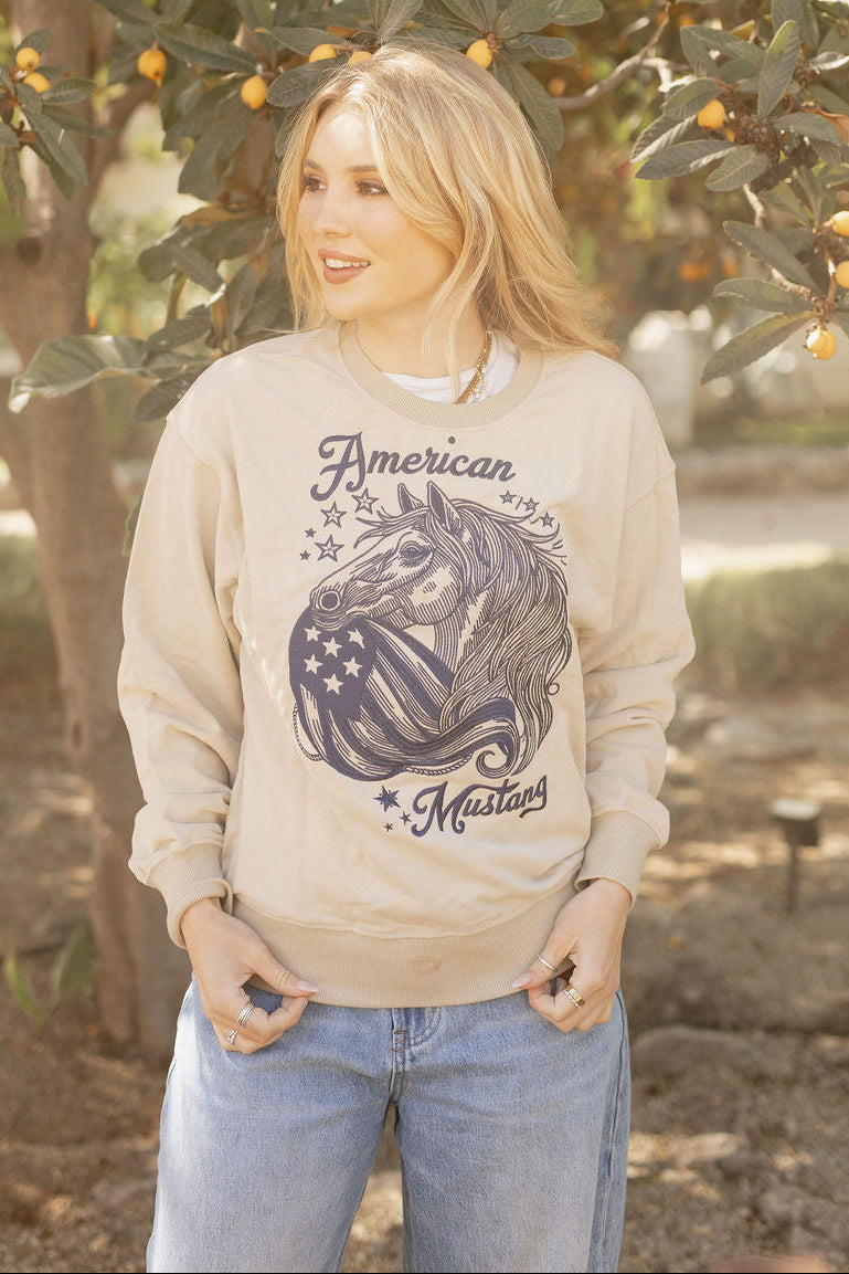American Mustang Pullover